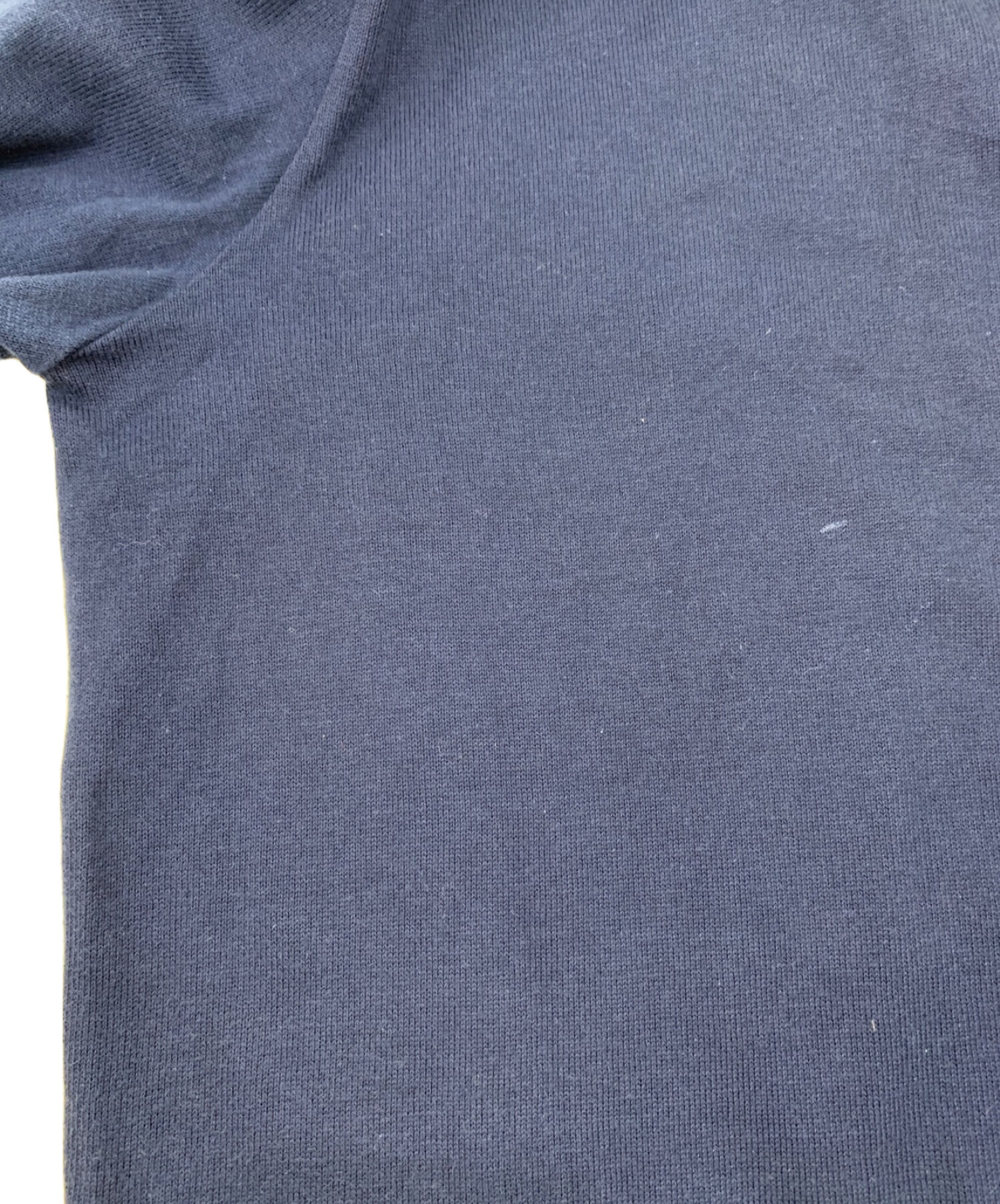 中古・古着通販】HERMES (エルメス) カシミヤニット切替シャツ