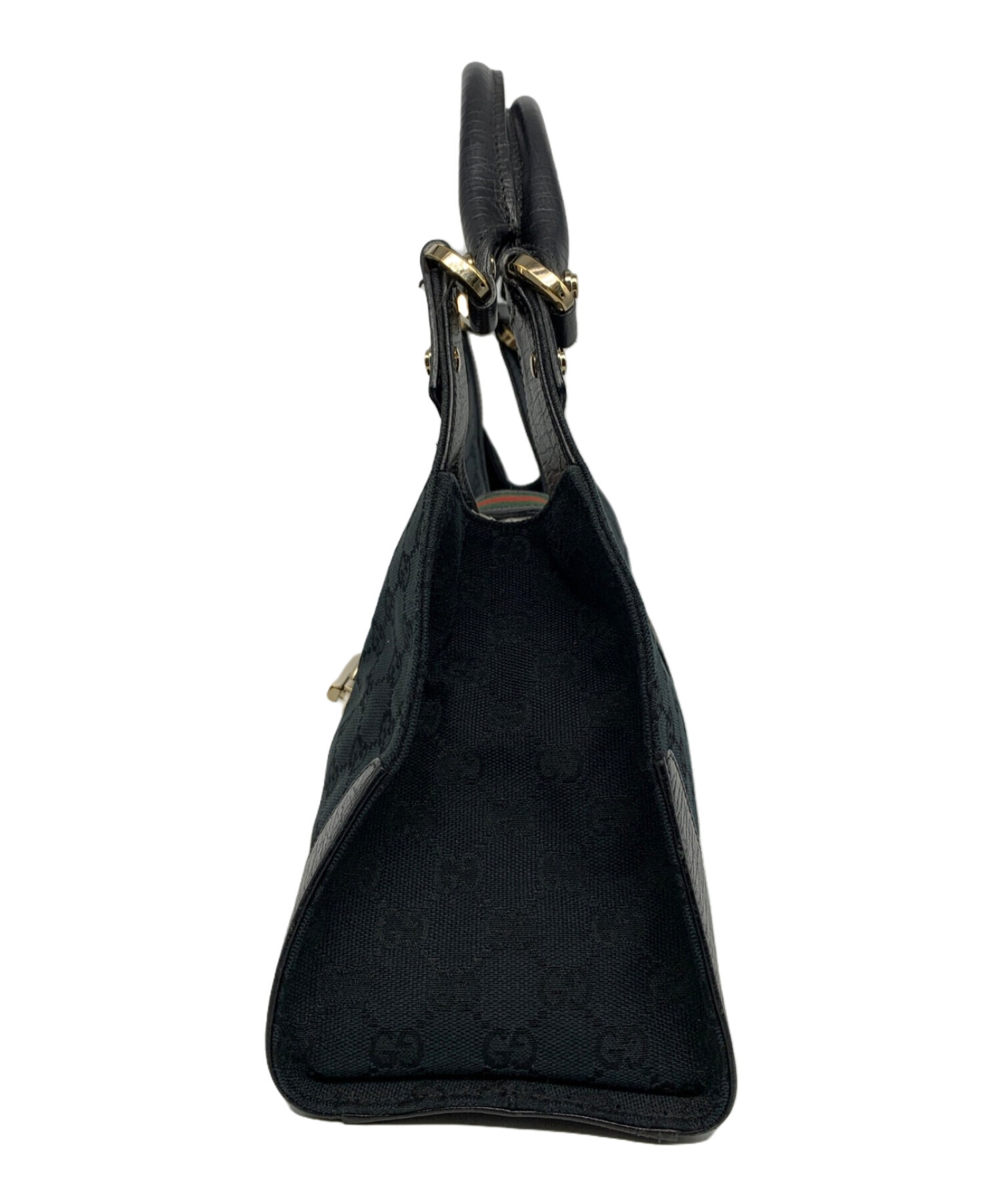 中古・古着通販】GUCCI (グッチ) シェリーラインGGハンドバッグ 