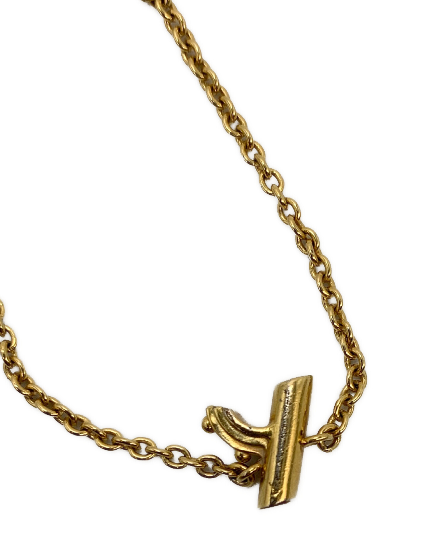 Louis Vuitton ロゴブレスレット 中古・古着通販】LOUIS VUITTON (ルイ ヴィトン) LVロゴブレスレット