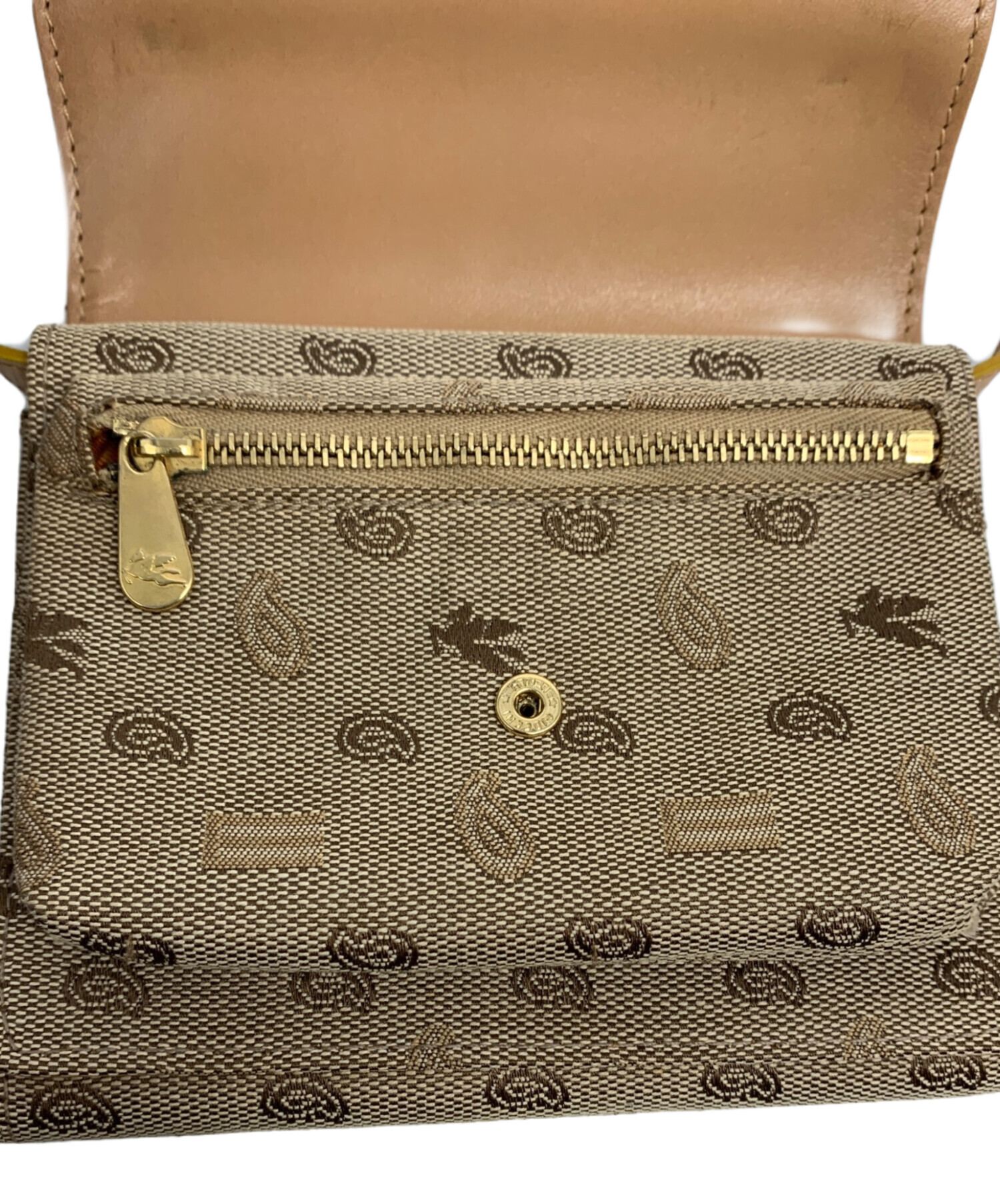 中古・古着通販】ETRO (エトロ) ショルダーウォレット ベージュ 