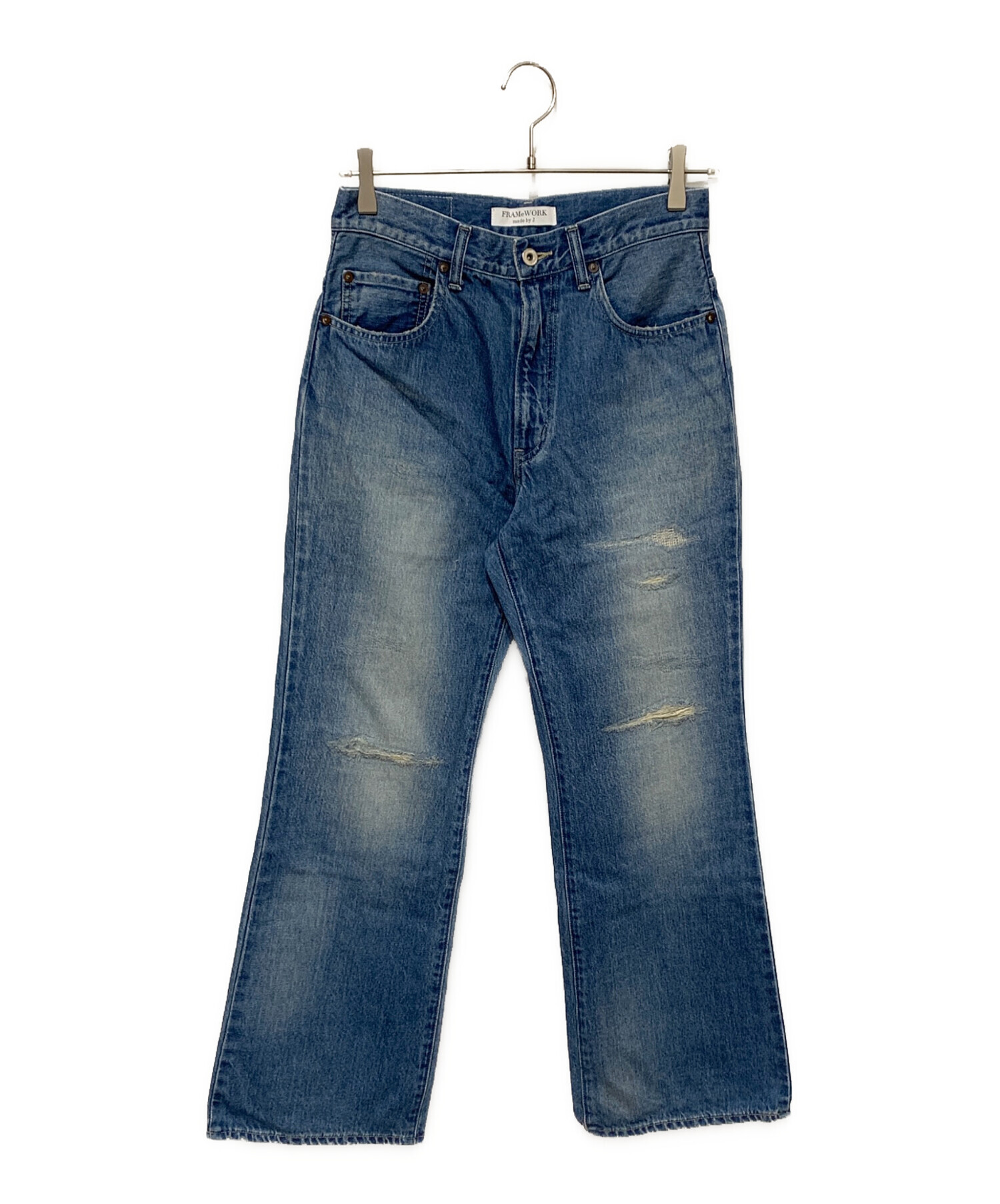 【FRAMeWORK】ジョンブル デニムバレルパンツ JOHNBULL/ジョンブル 別注デニムバレルパンツ（デニムパンツ