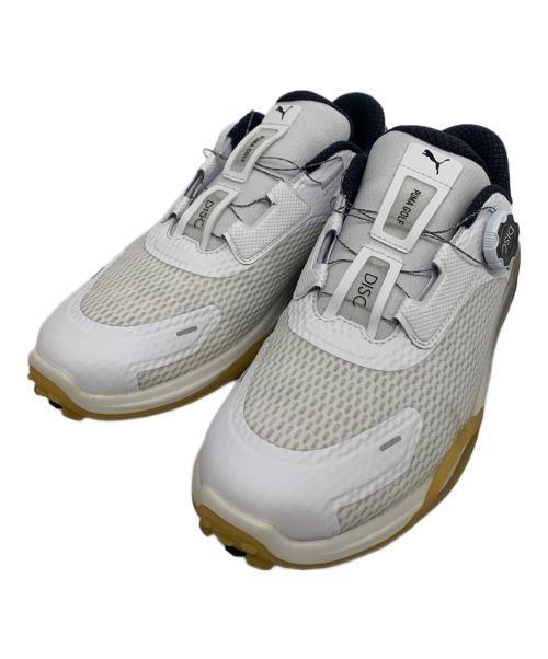 中古・古着通販】PUMA (プーマ) ゴルフシューズ ホワイト サイズ:26.5