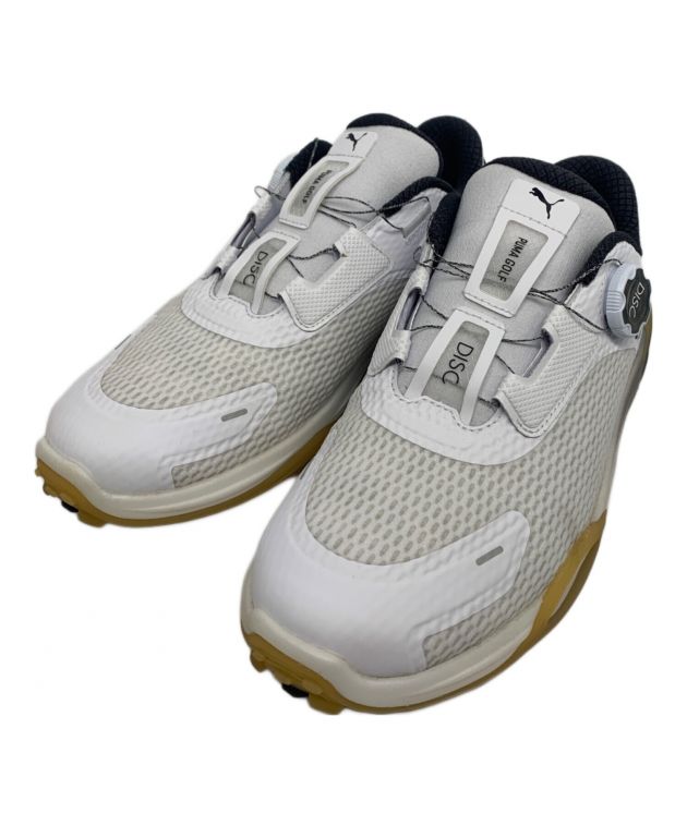 中古・古着通販】PUMA (プーマ) ゴルフシューズ ホワイト サイズ:26.5