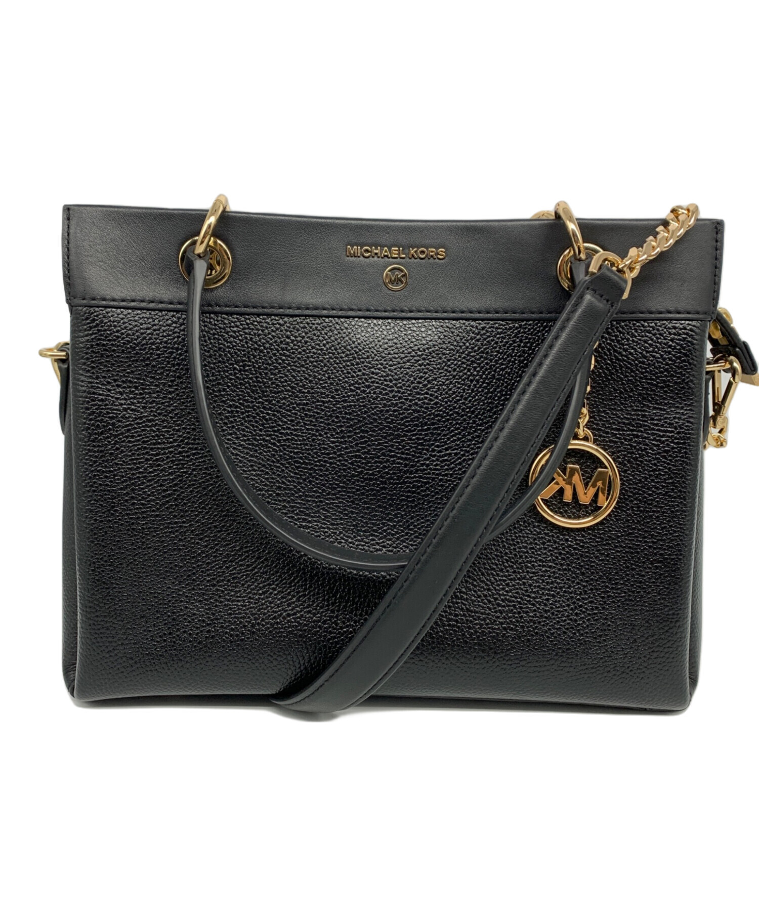 中古・古着通販】MICHAEL KORS (マイケルコース) 2WAYバッグ ブラック 