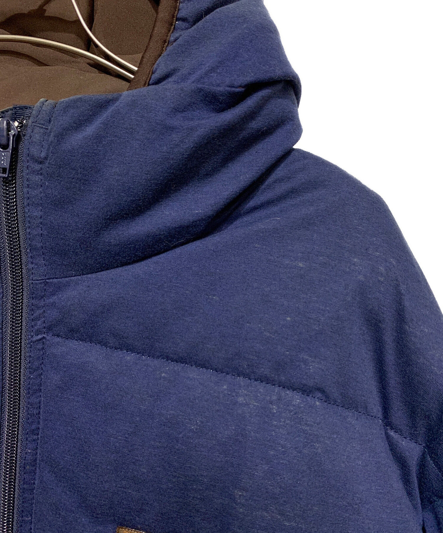 中古・古着通販】X-LARGE (エクストララージ) 中綿ジャケット ネイビー