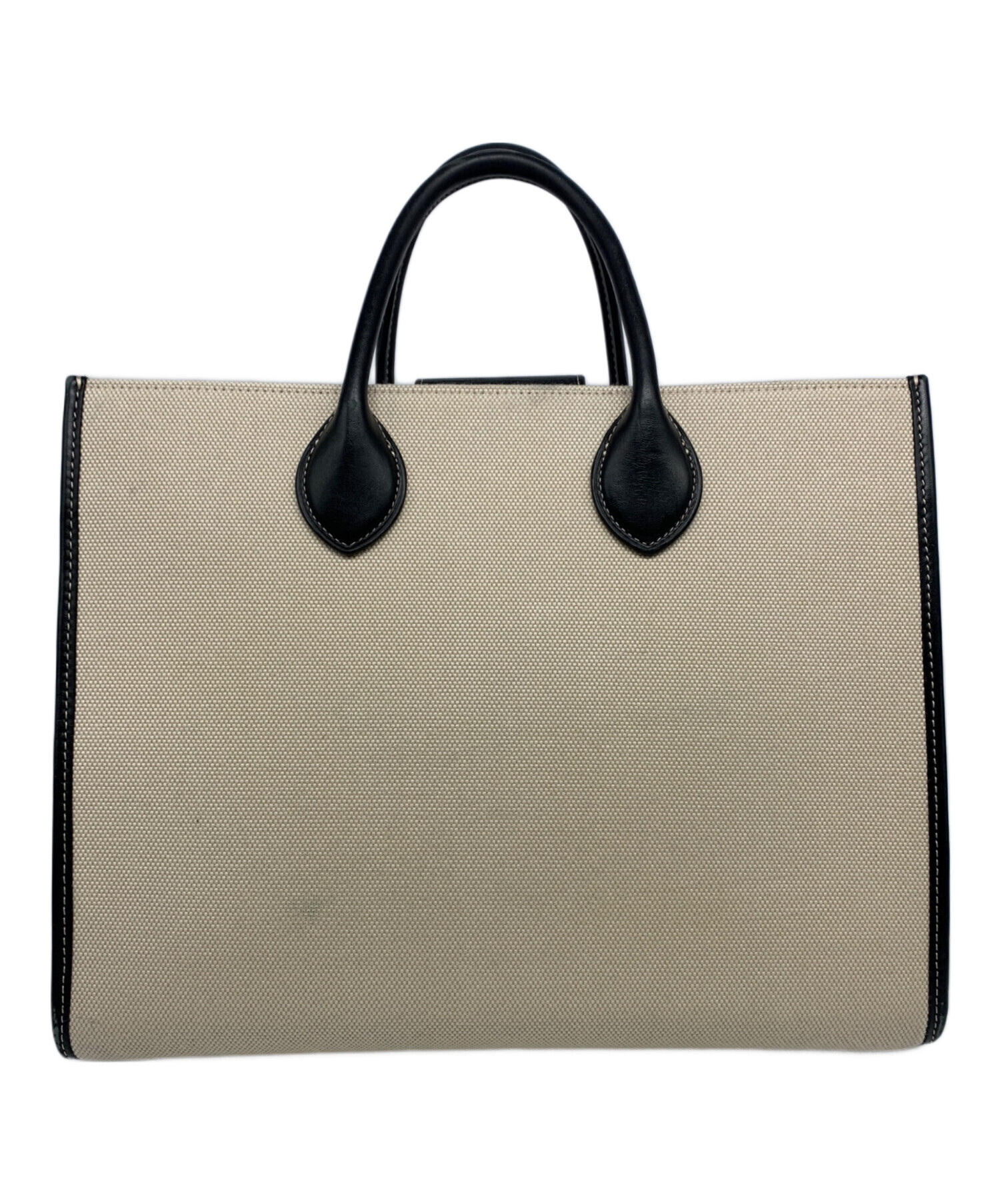 中古・古着通販】COACH (コーチ) エーストート35 ホワイト×ブラック 
