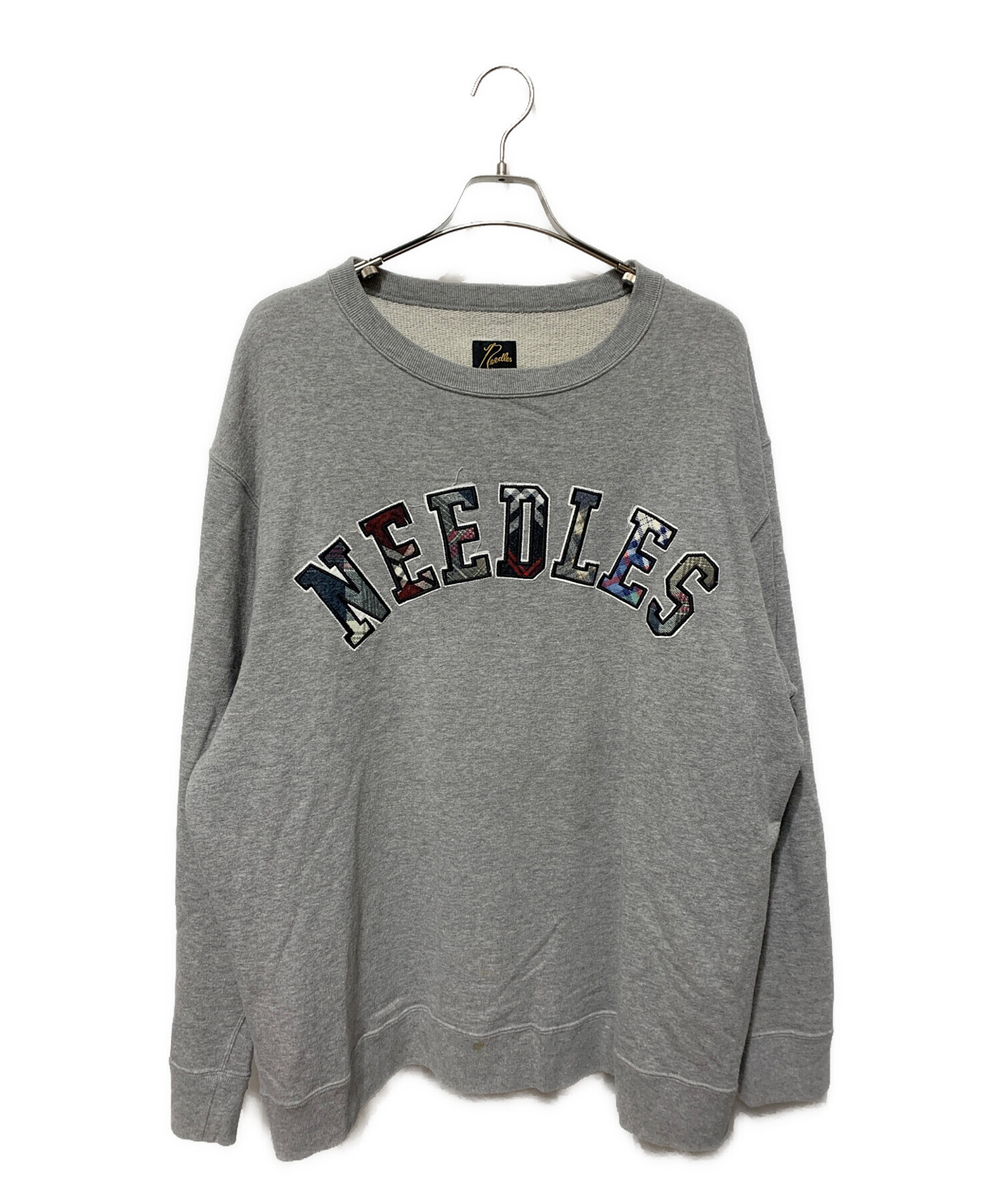 中古・古着通販】Needles (ニードルズ) アーチロゴクルーネック