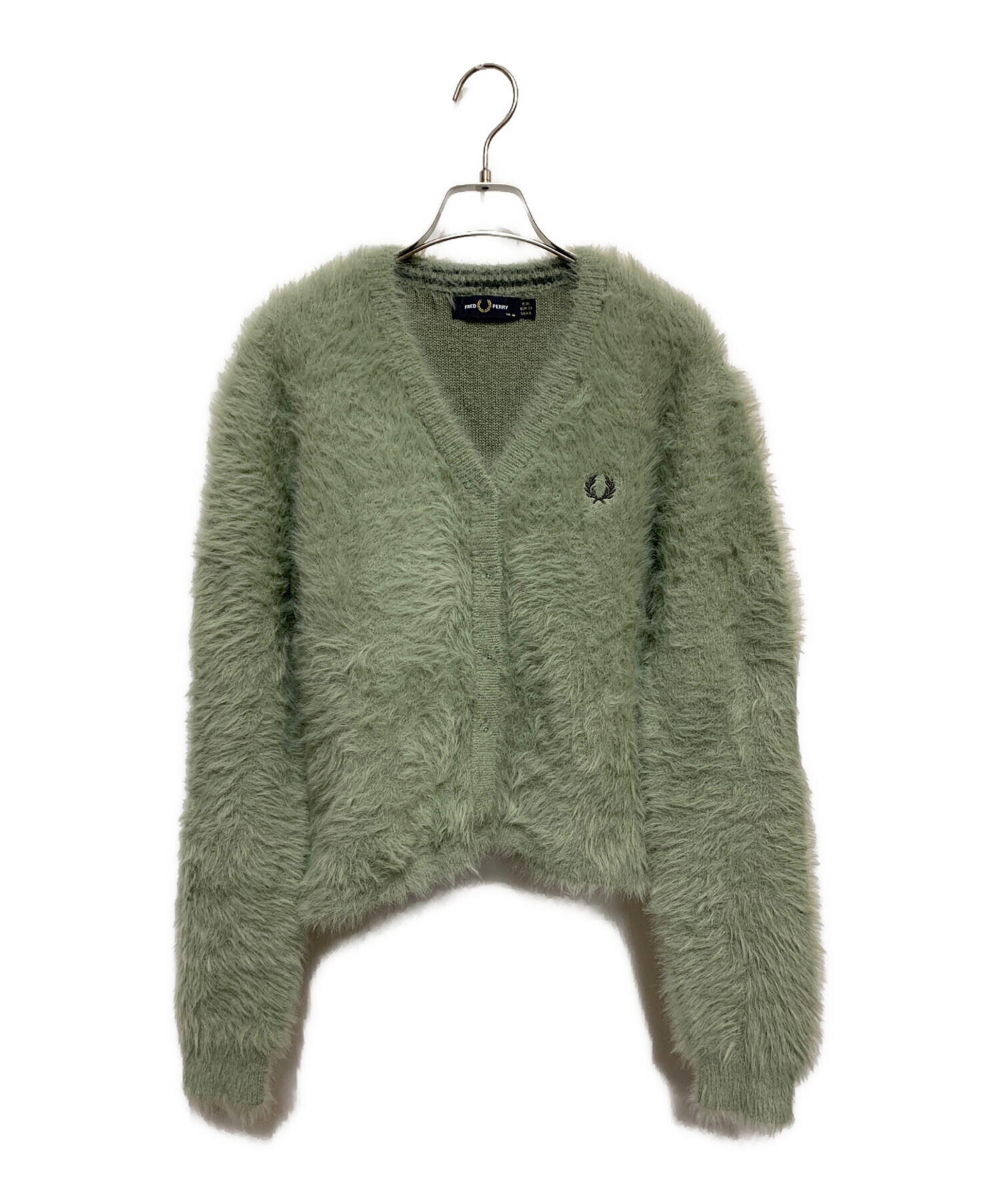 フレッドペリー　ビームス別注　シャギーニットカーディガン Ray BEAMS（レイビームス）の「FRED PERRY × Ray BEAMS / 別注