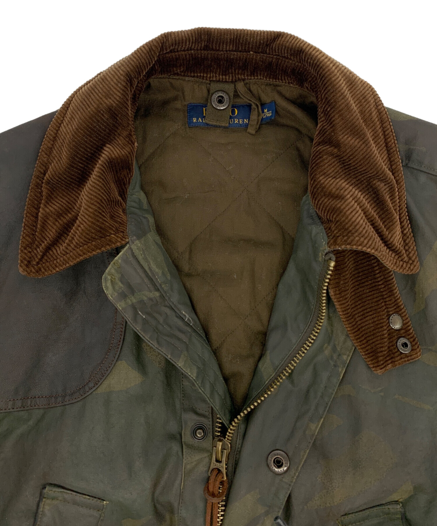 zornbie90sポロラルフローレン オイルドジャケット 襟コーデュロイ 中古・古着通販】POLO RALPH LAUREN (ポロ・ラルフローレン) ライナー