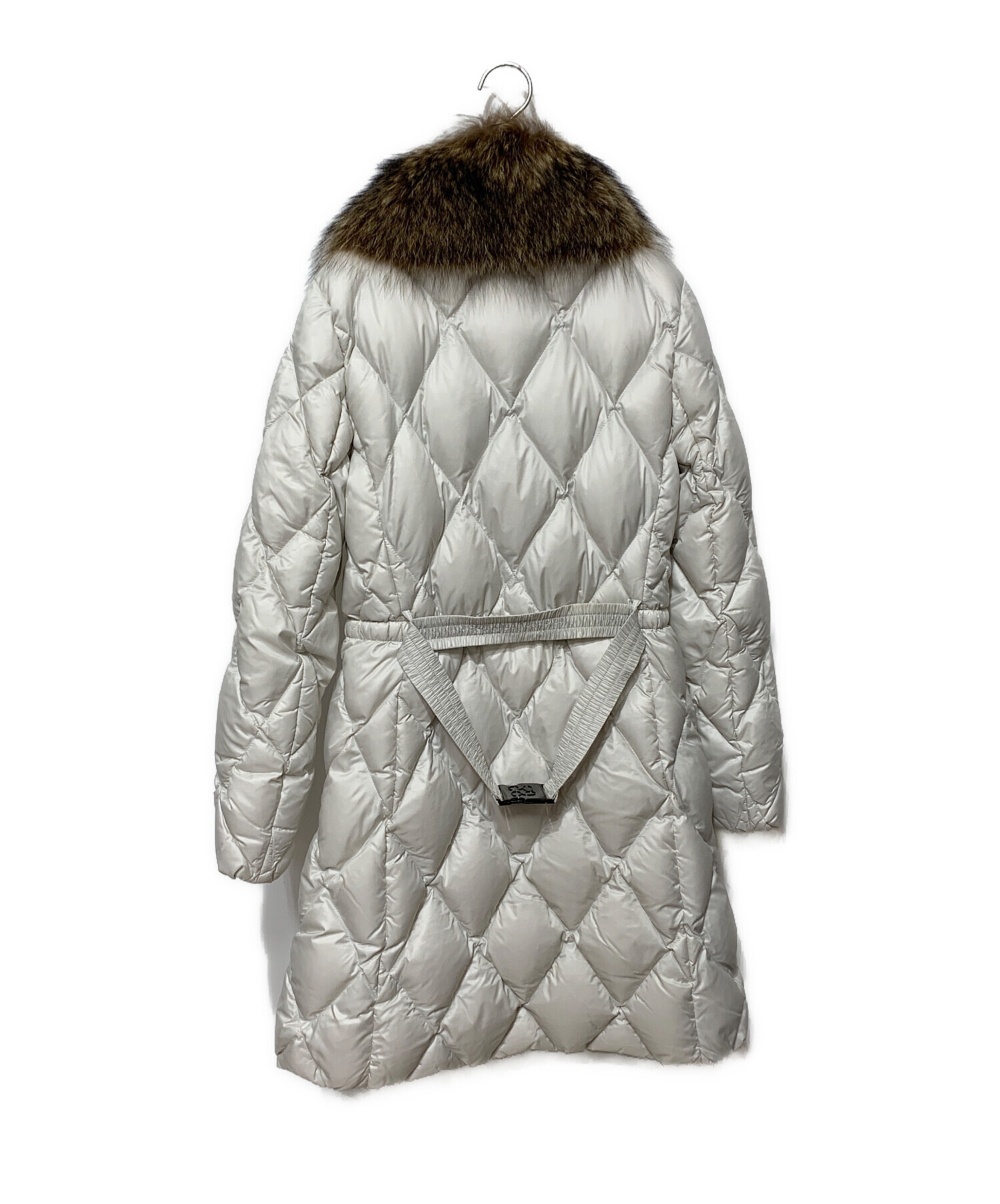 中古・古着通販】COACH (コーチ) ダウンコート ホワイト サイズ:S 