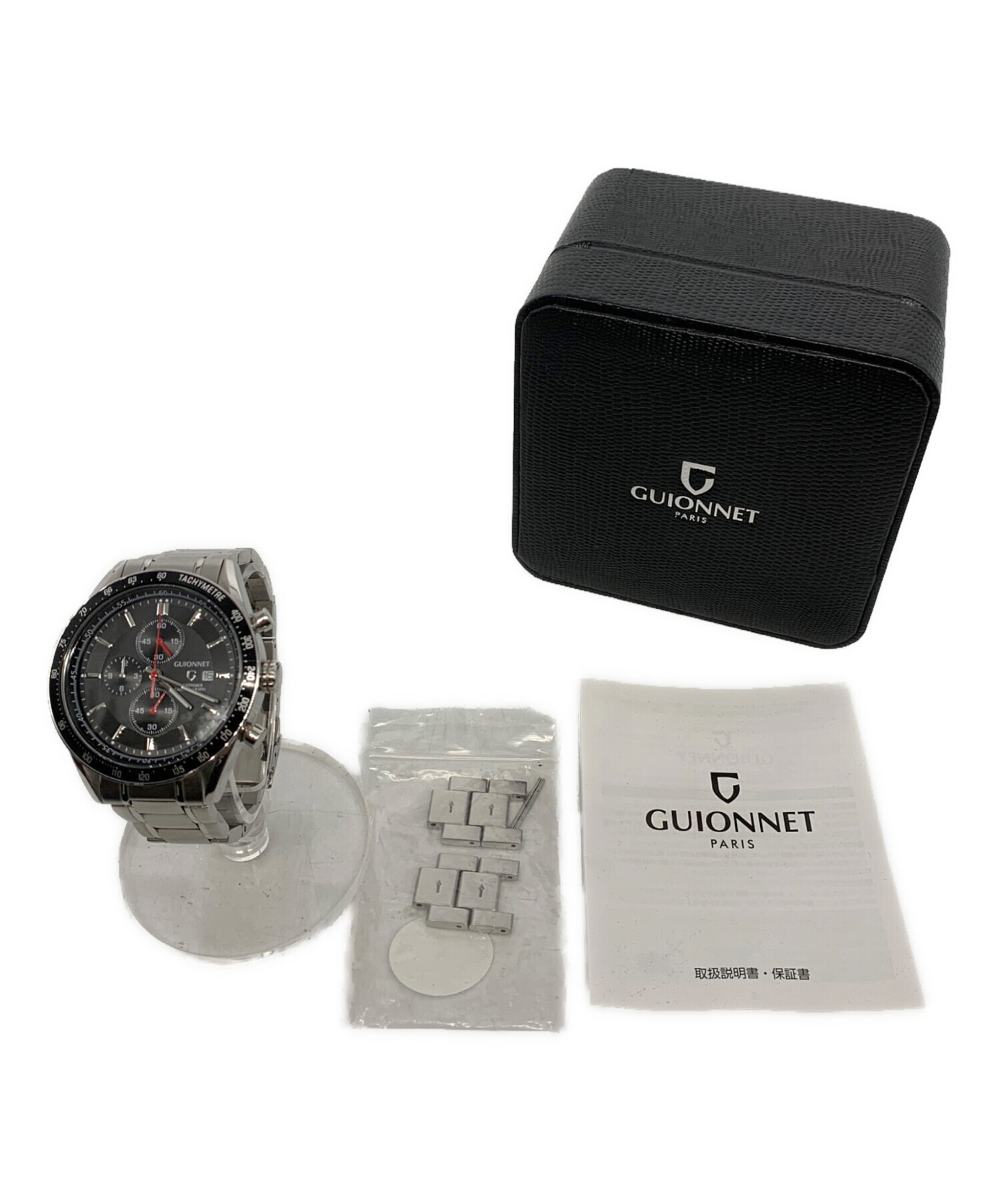 中古・古着通販】GUIONNET (ギオネ) 腕時計 シルバー｜ブランド・古着