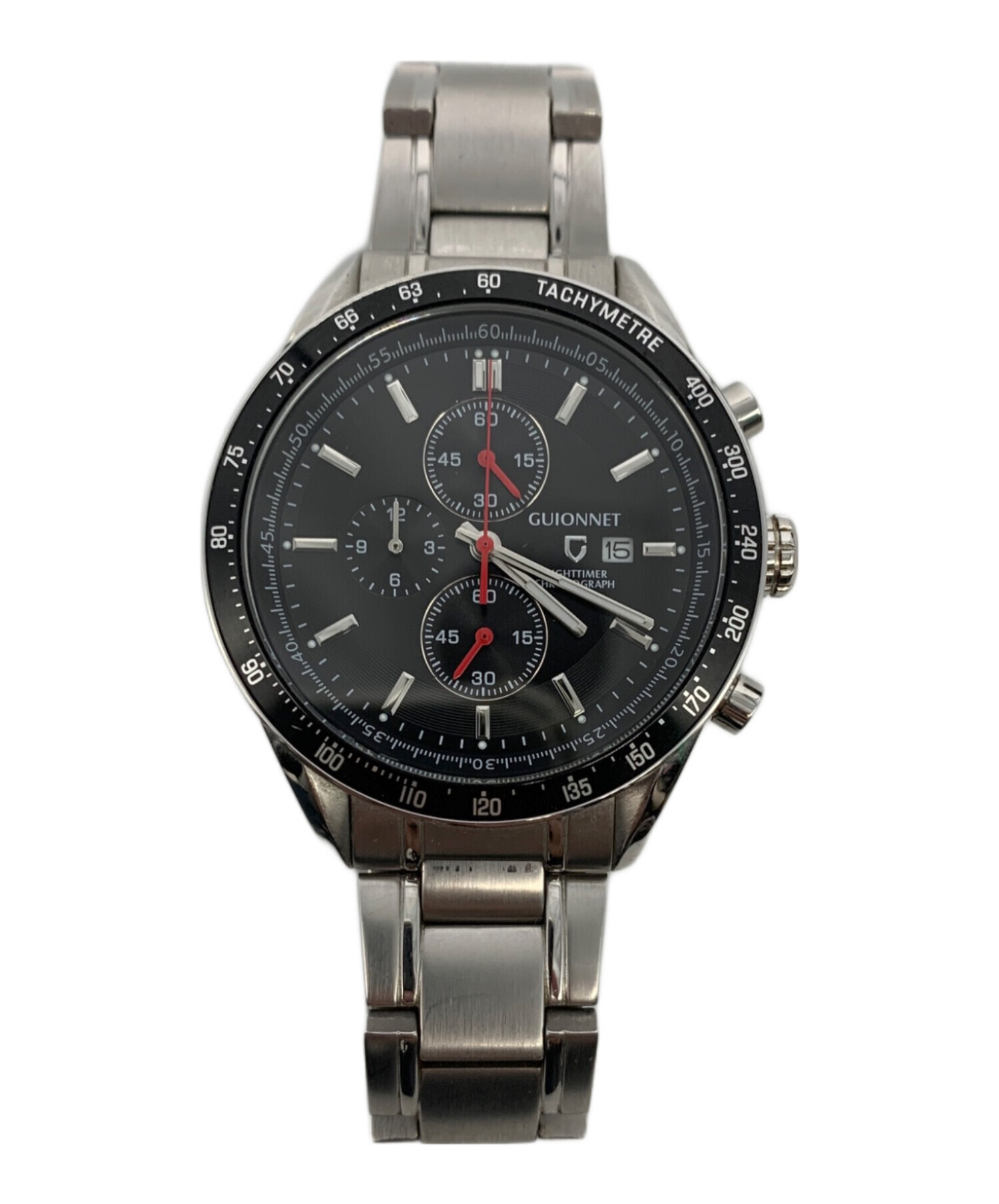 中古・古着通販】GUIONNET (ギオネ) 腕時計 シルバー｜ブランド・古着