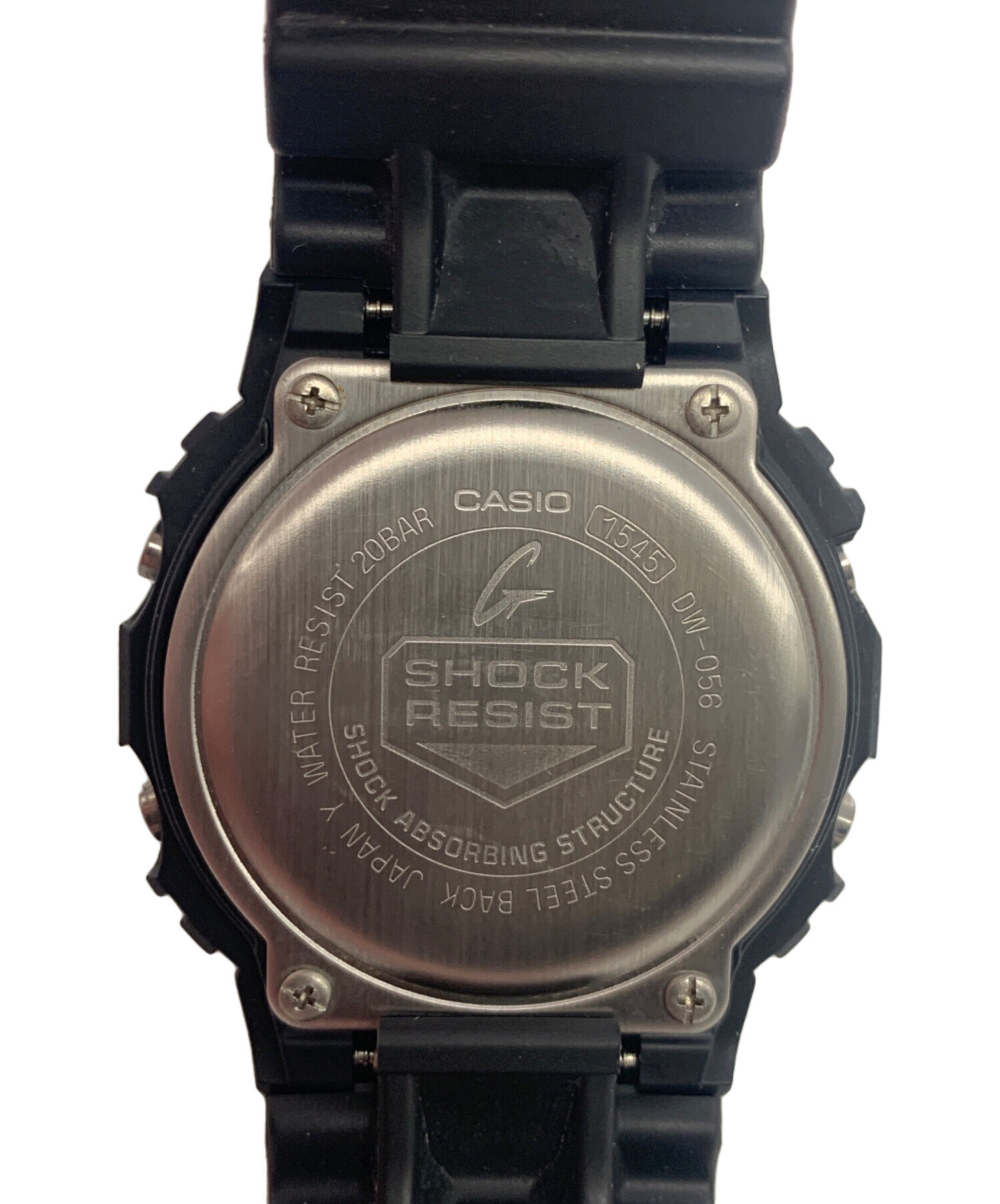 DW-5600MS-1 マットブラックレッドアイ – G-BRIDGES 中古 G-SHOCK DW 