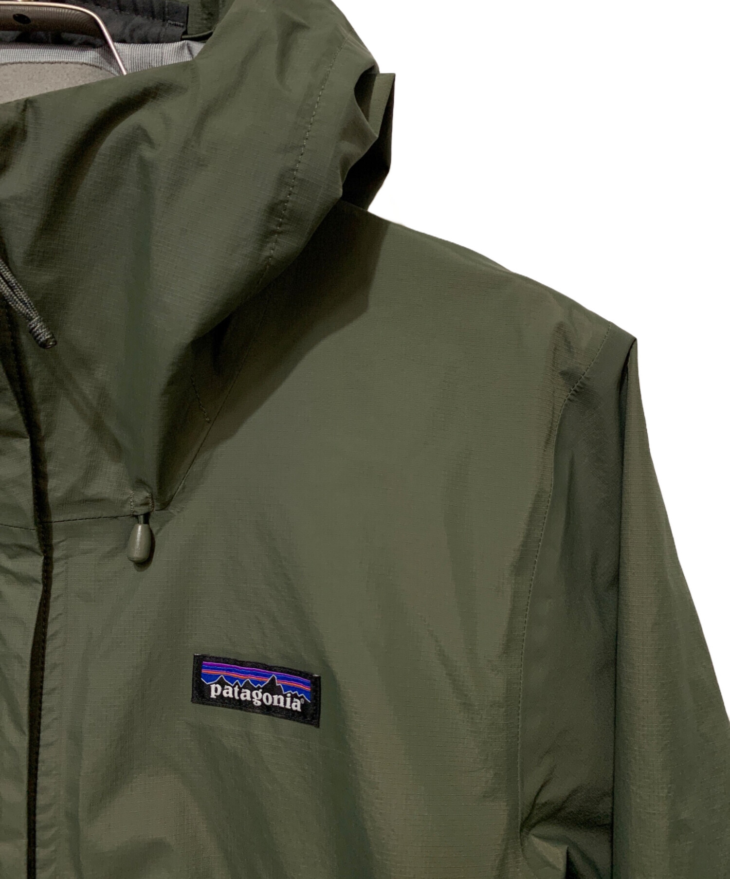 パタゴニア patagonia トレントシェル S グリーン パタゴニア