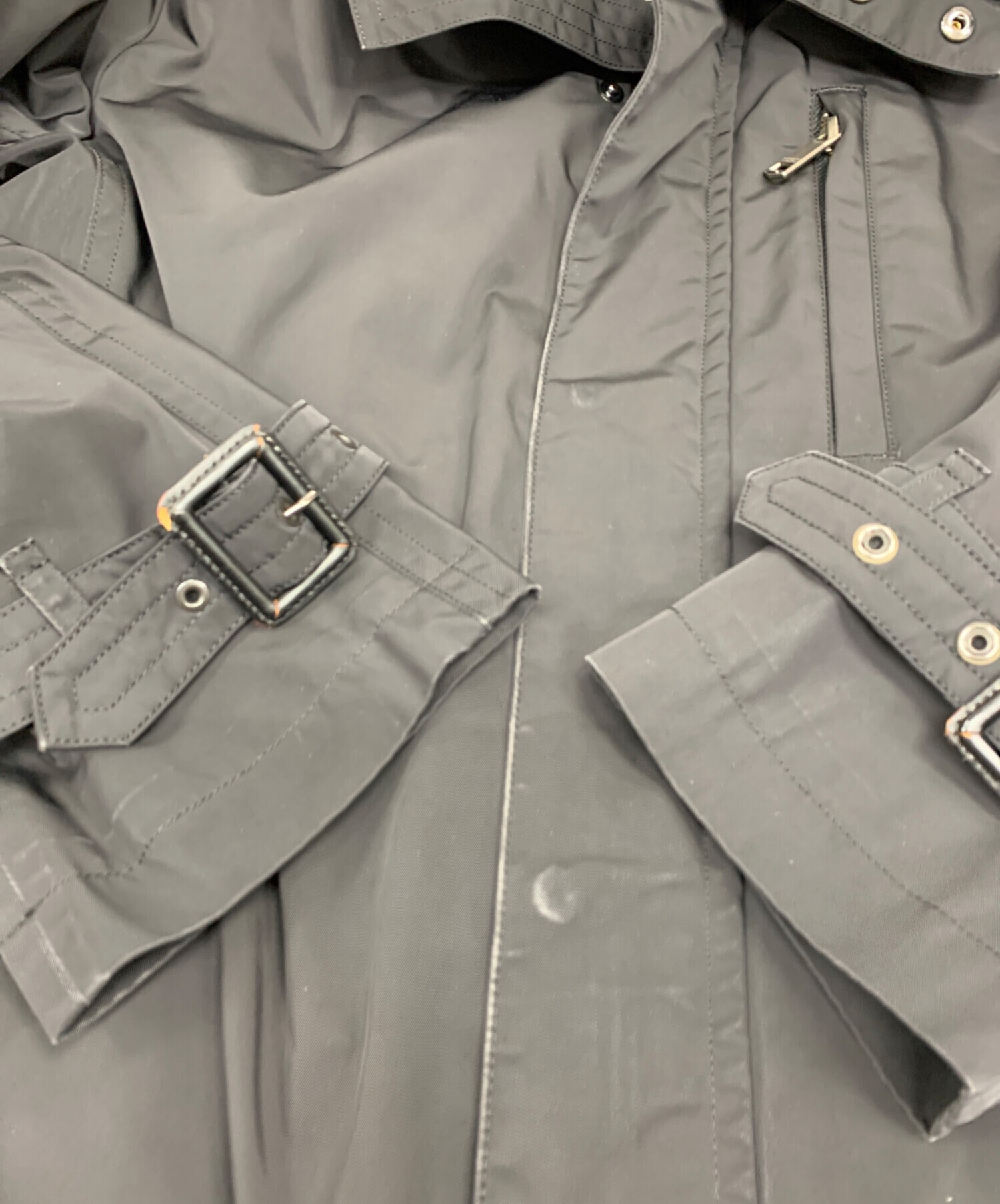 バーバリーブラックレーベルライナー付きコート