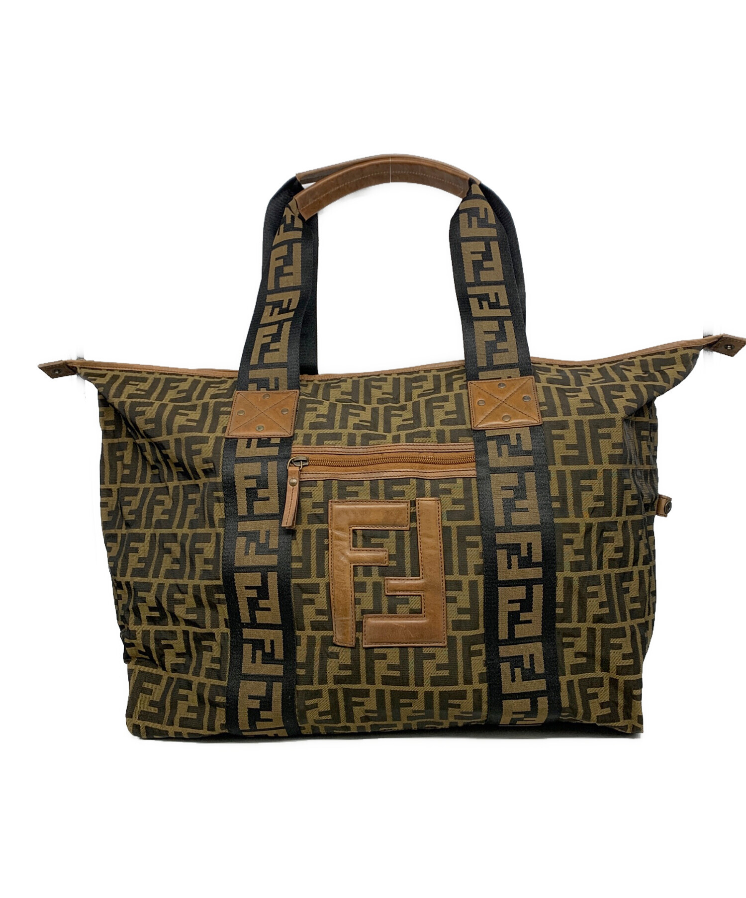 中古・古着通販】FENDI (フェンディ) ズッカ柄トートバッグ 中古・古着通販】FENDI (フェンディ) ズッカ柄トートバッグ