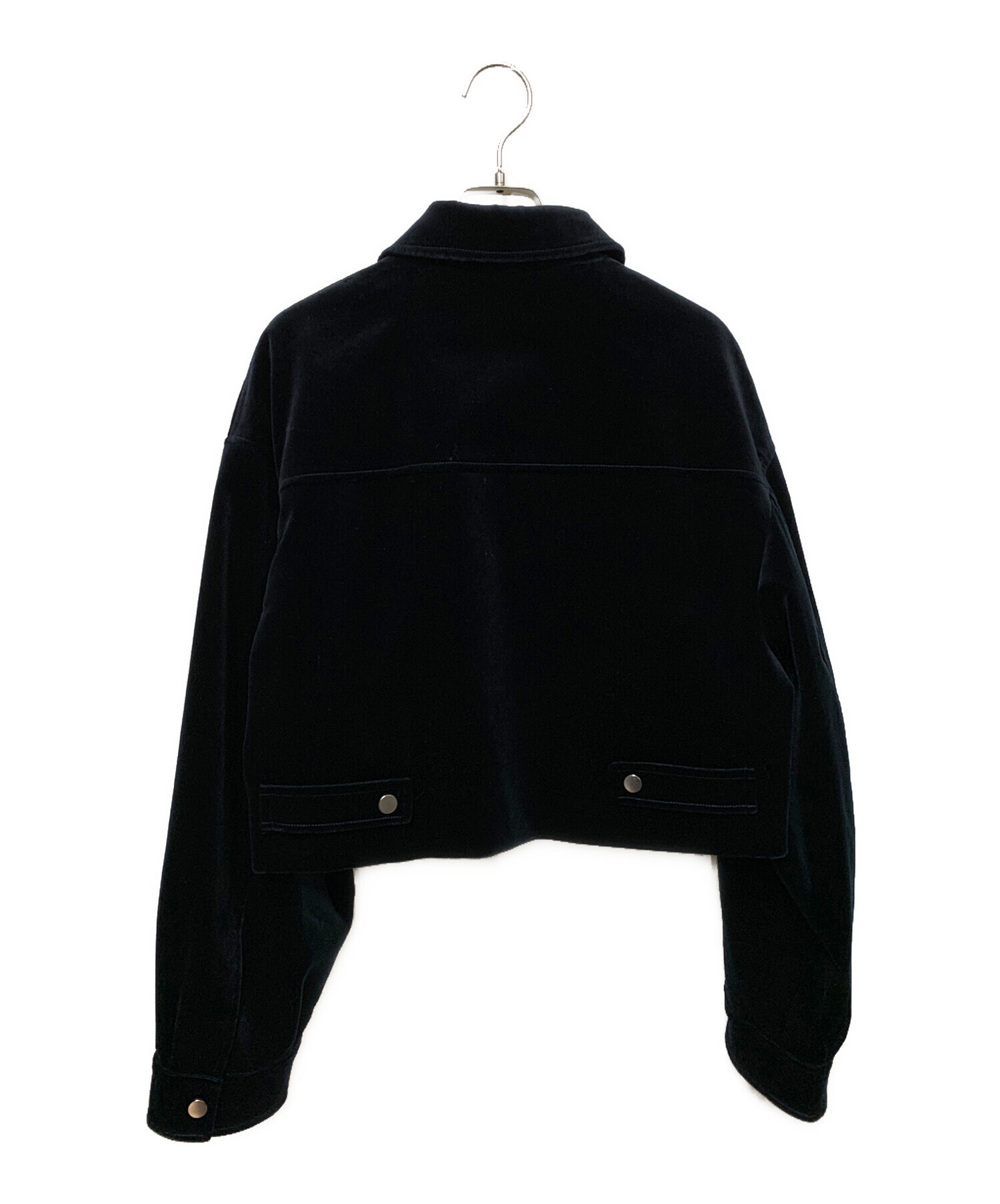 中古・古着通販】theory (セオリー) Stretch Velvet 3 Aline Zip JKT