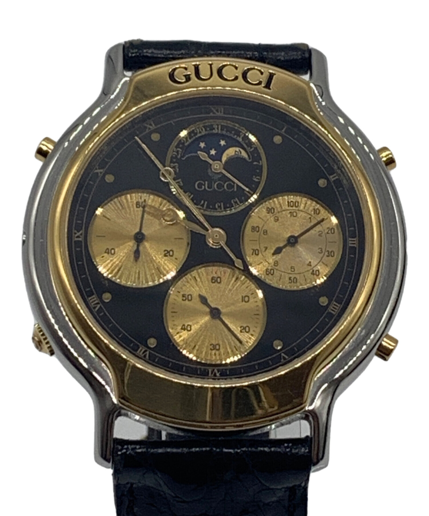 中古・古着通販】GUCCI (グッチ) ムーンフェイズ クロノグラフ 