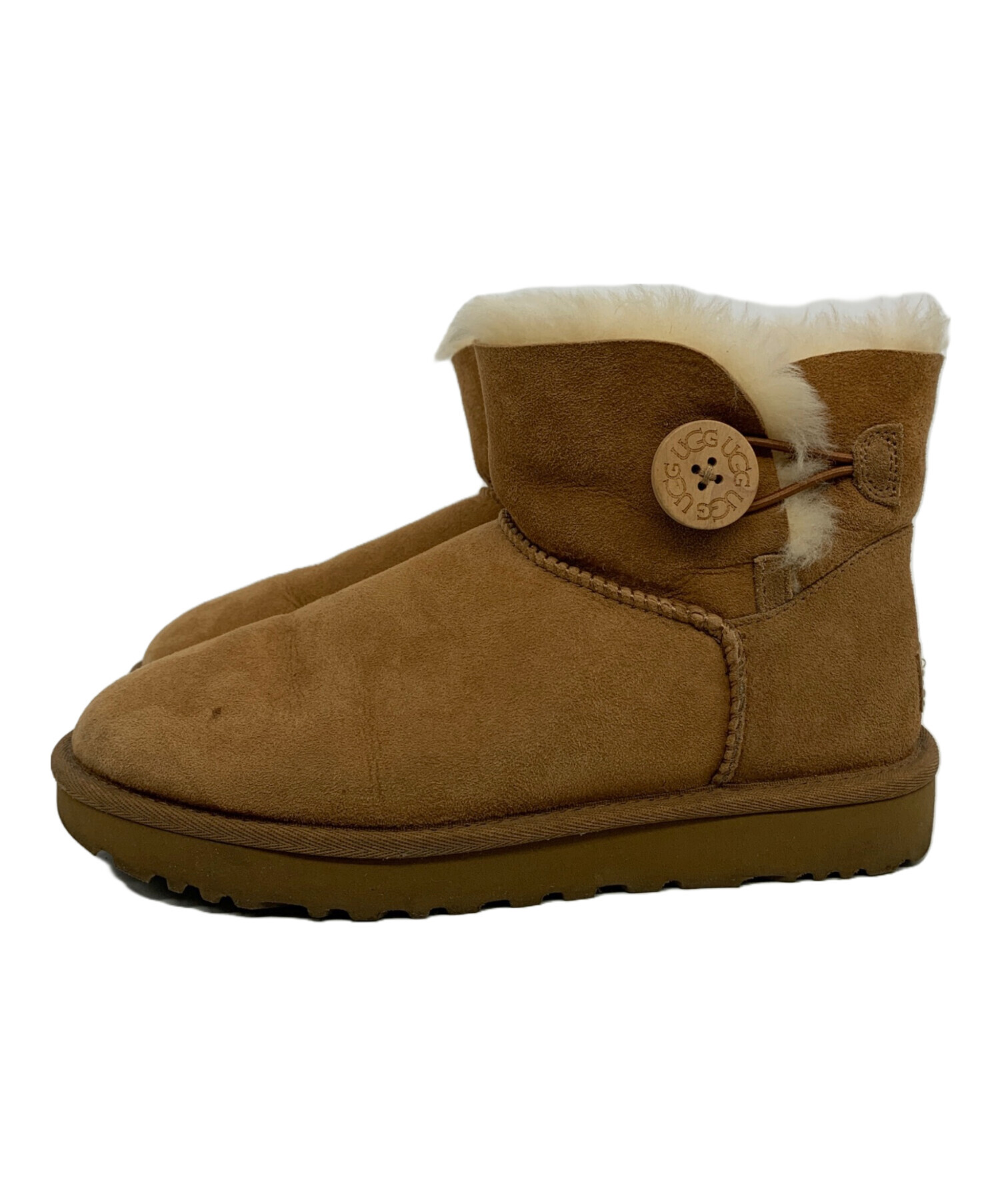 中古・古着通販】UGG (アグ) ムートンブーツ ブラウン サイズ:24