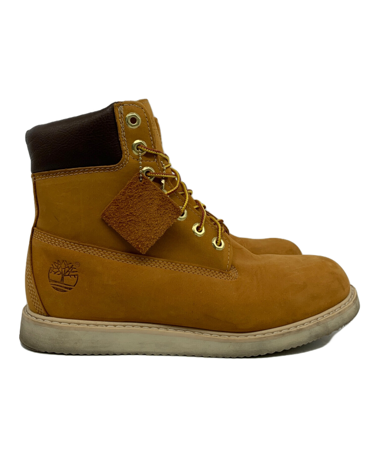 美品　ティンバーランド　26.0 プレミアムブーツ　キャメル　ブーツ ヌバック 中古・古着通販】Timberland (ティンバーランド) ヌバック ブーツ