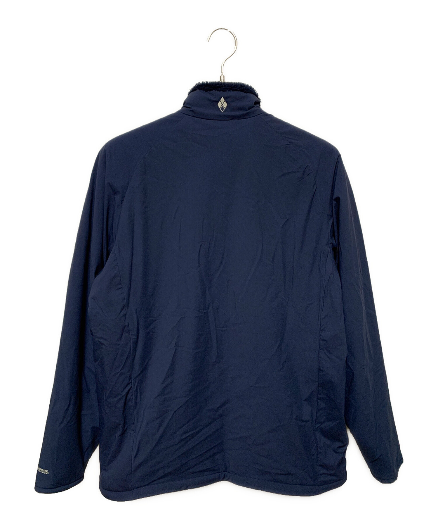 mont-bell リバーシブルジャケット ネイビー/ターコイズ　レディース　M mont-bell リバーシブルジャケット ネイビー/ターコイズ レディース M