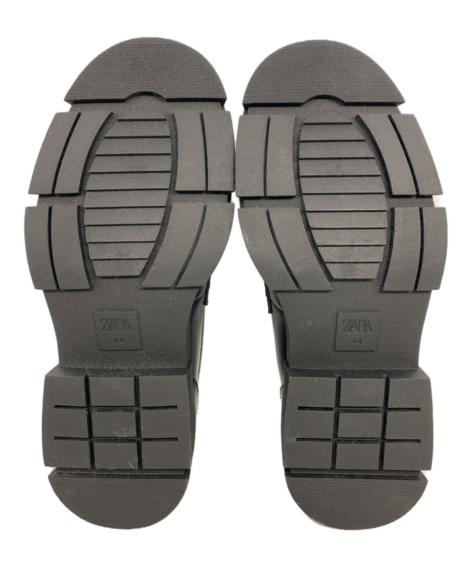 らさら 中古・古着通販】ZARA (ザラ) チャンキーローファー ブラック サイズ