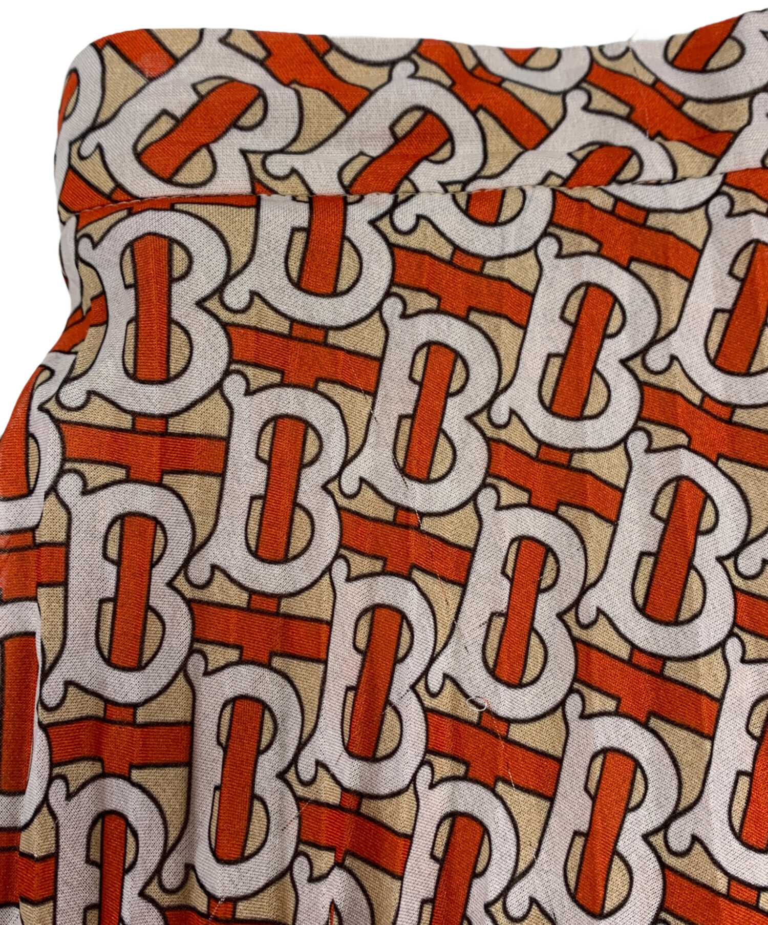 中古・古着通販】BURBERRY (バーバリー) モノグラムプリントプリーツ