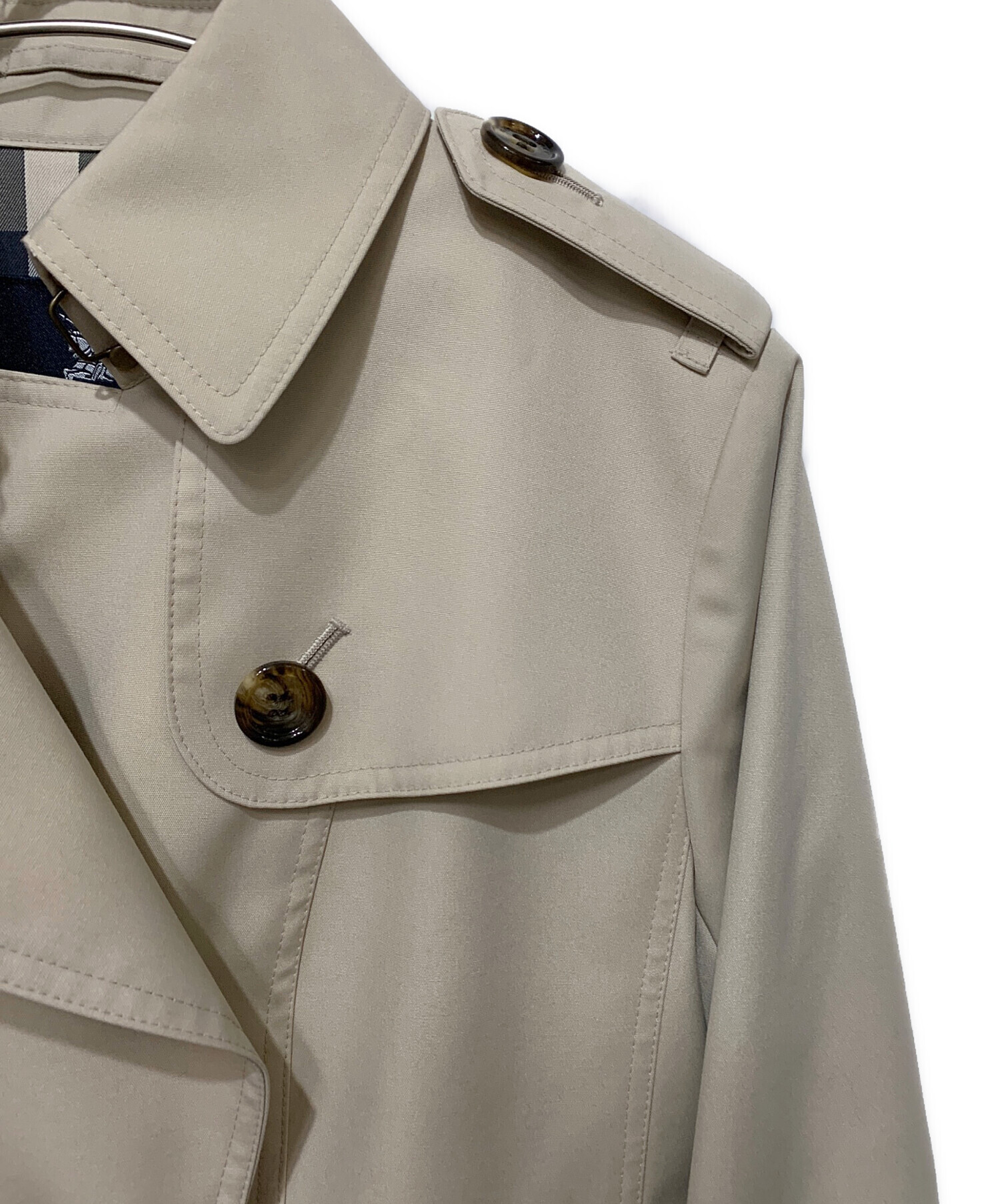BURBERRY ベージュ トレンチコート 38 中古・古着通販】BURBERRY (バーバリー) トレンチコート