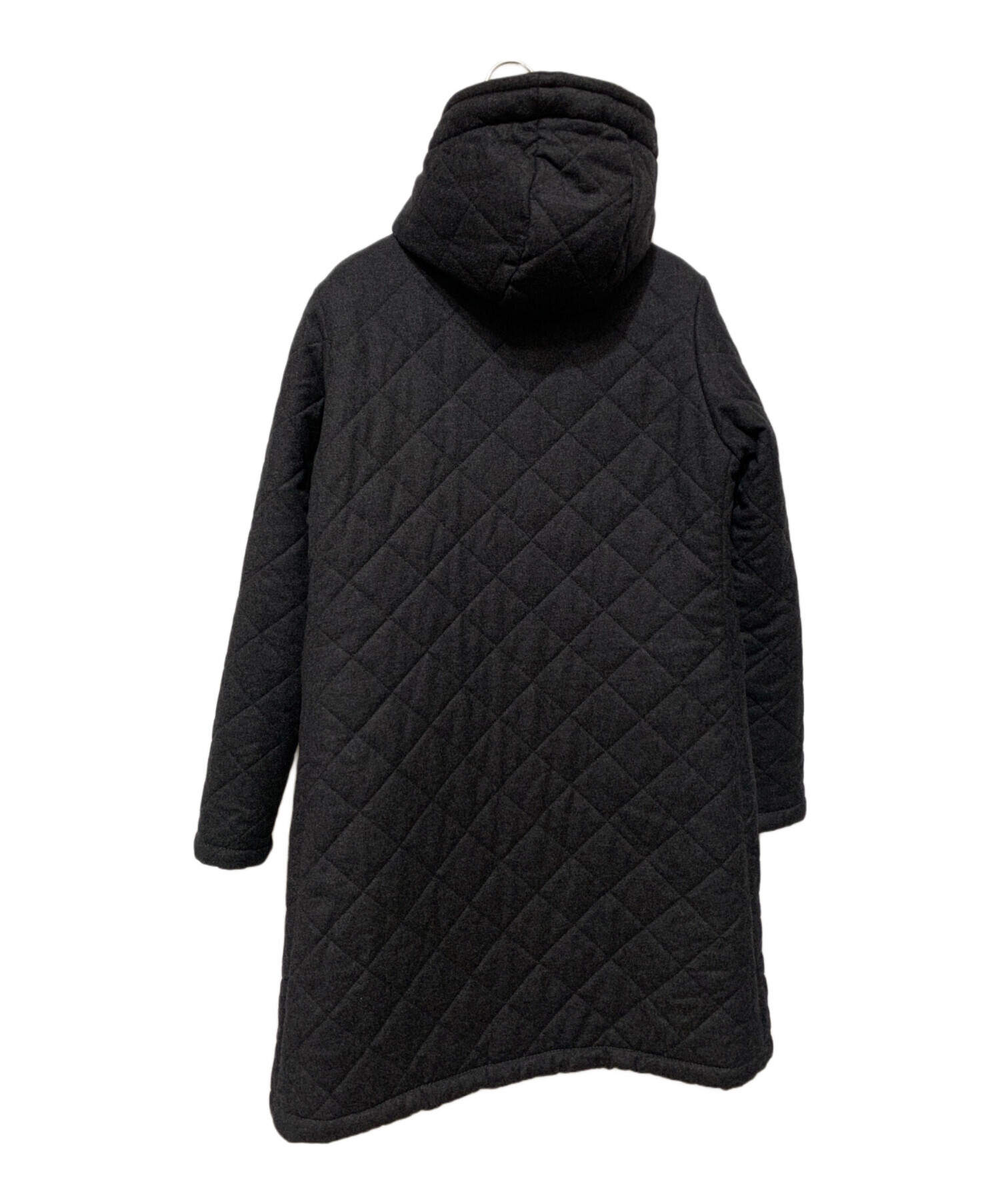 美品✨マッキントッシュ 高級ウールコート ヘリンボーン  キルティング グレー 美品✨マッキントッシュ 高級ウールコート ヘリンボーン