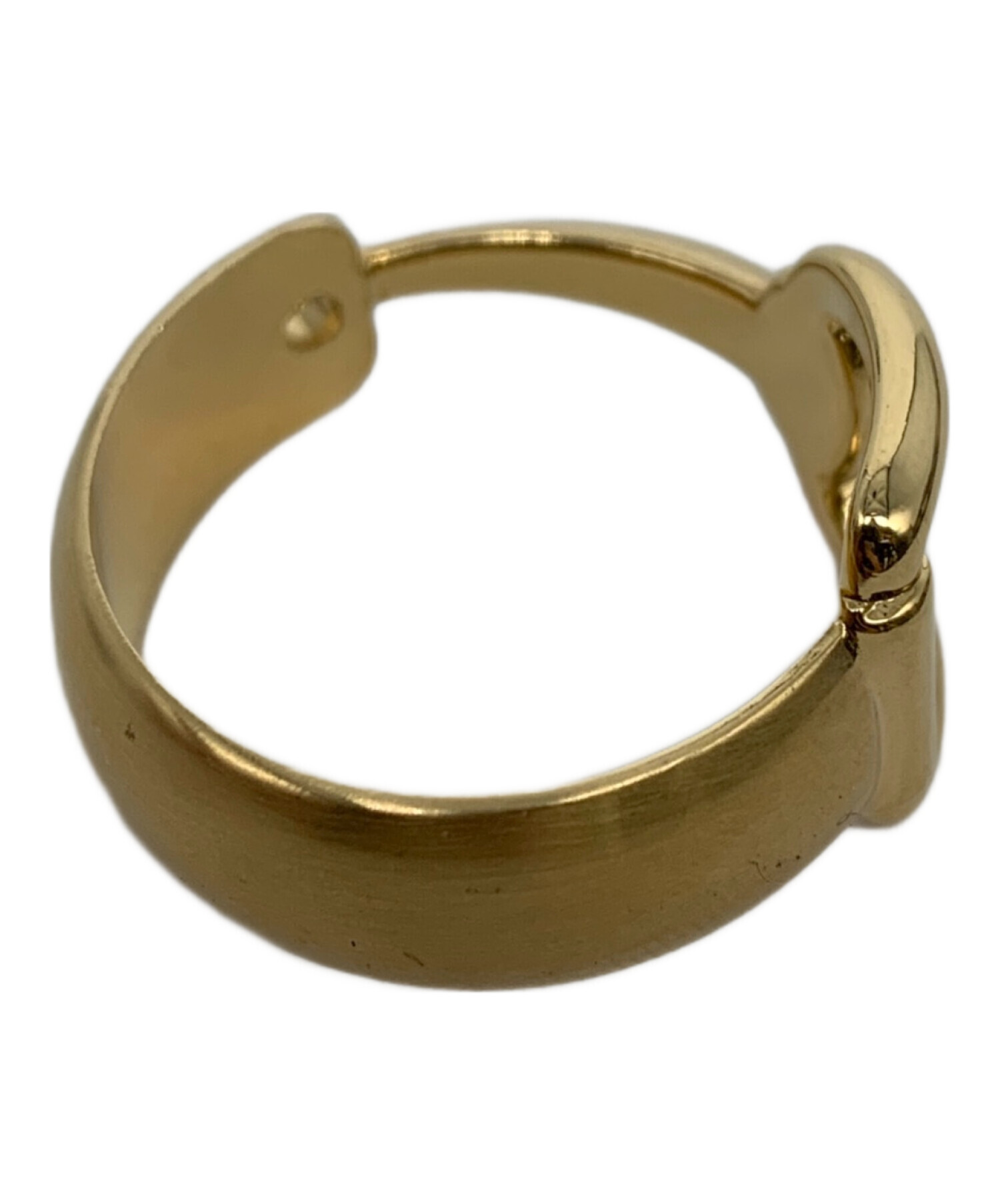 中古・古着通販】GUCCI (グッチ) ホースビットスカーフリング ゴールド