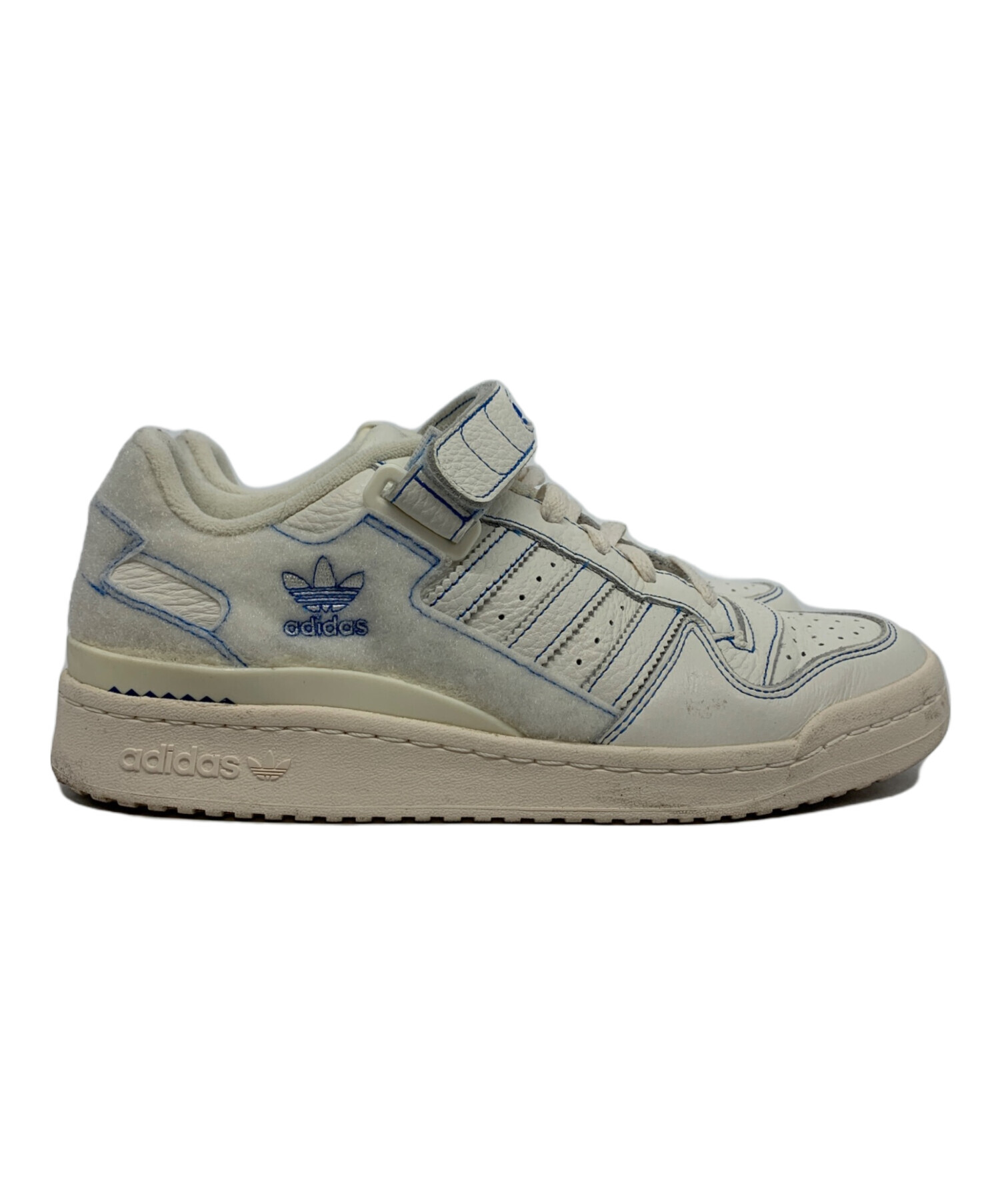 中古・古着通販】adidas (アディダス) FORUM LOW ホワイト×ブルー 