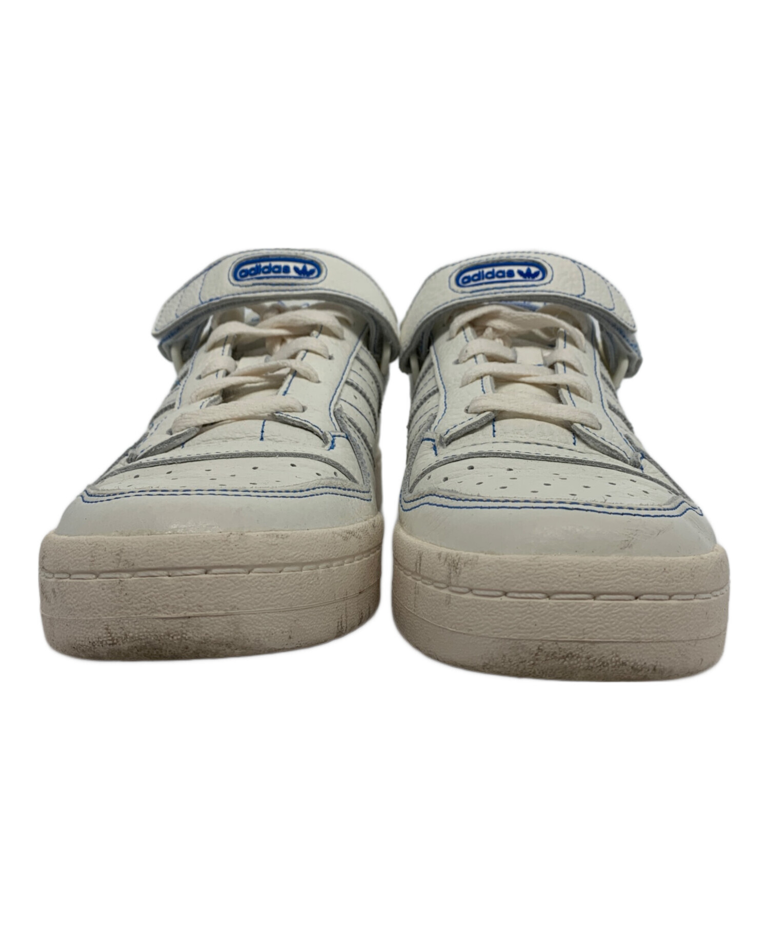 中古・古着通販】adidas (アディダス) FORUM LOW ホワイト×ブルー 
