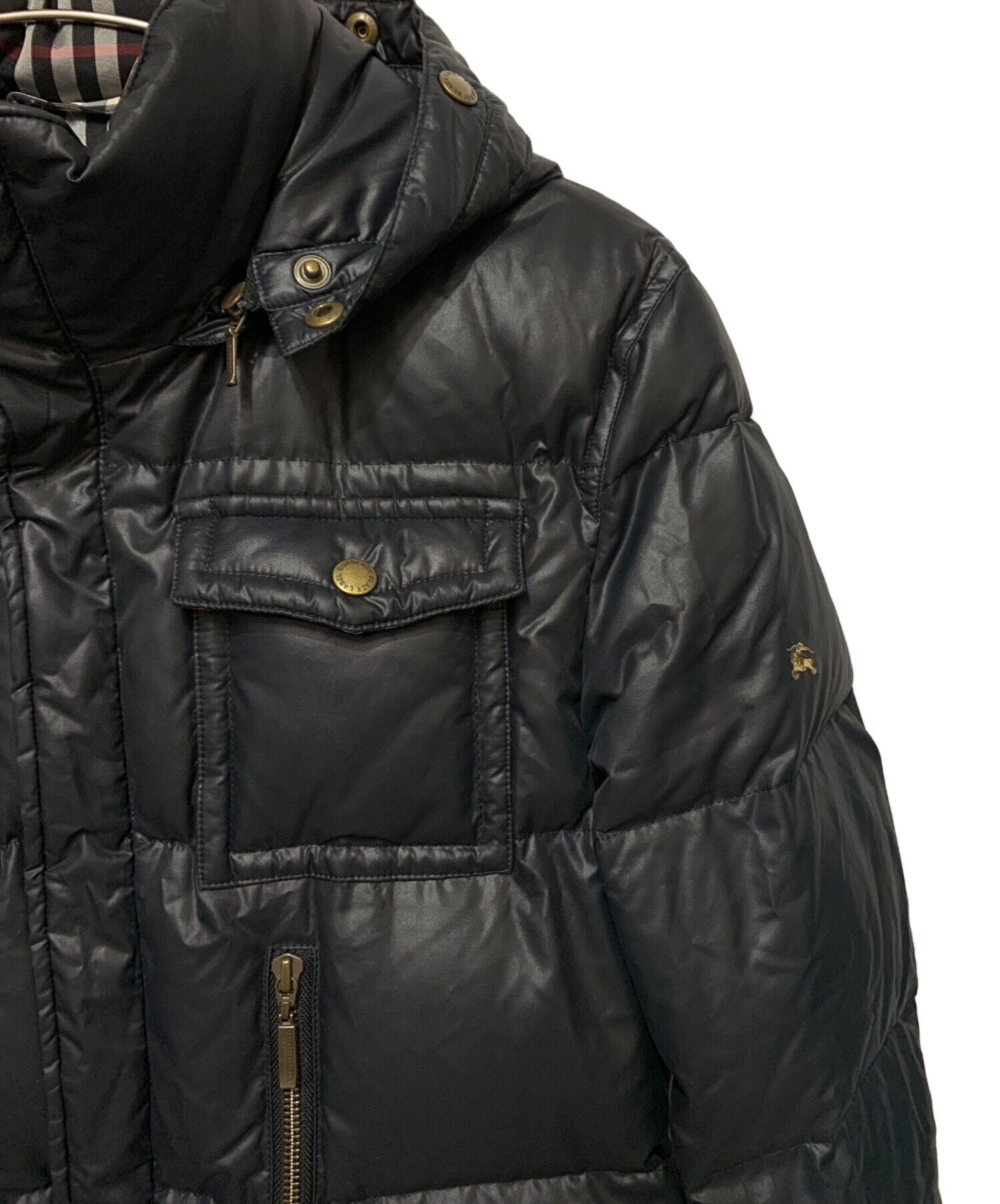 BURBERRY BLACK LABEL ゴールドダウンジャケット M