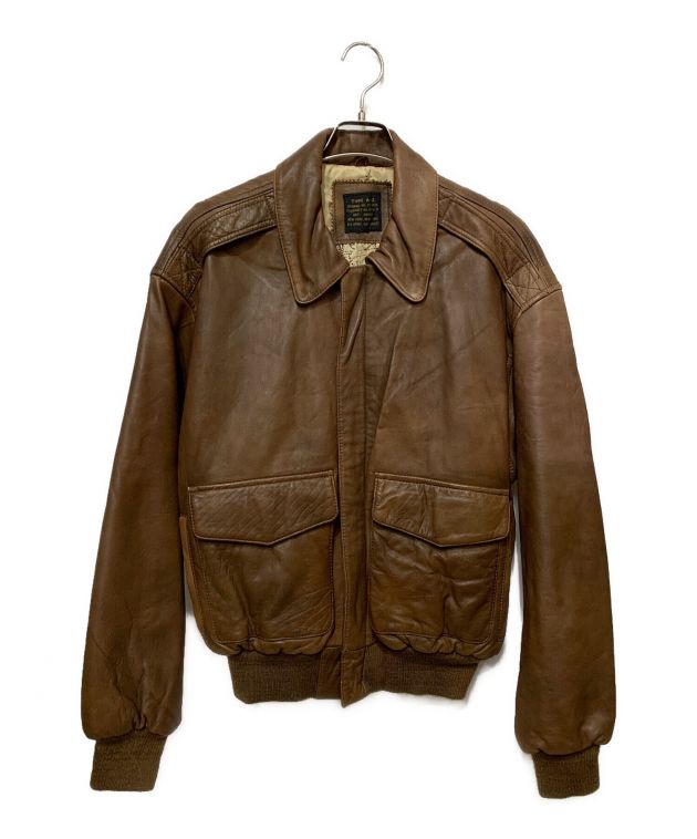 フライトジャケットレザージャケットus air force 廉価版ですが無問題