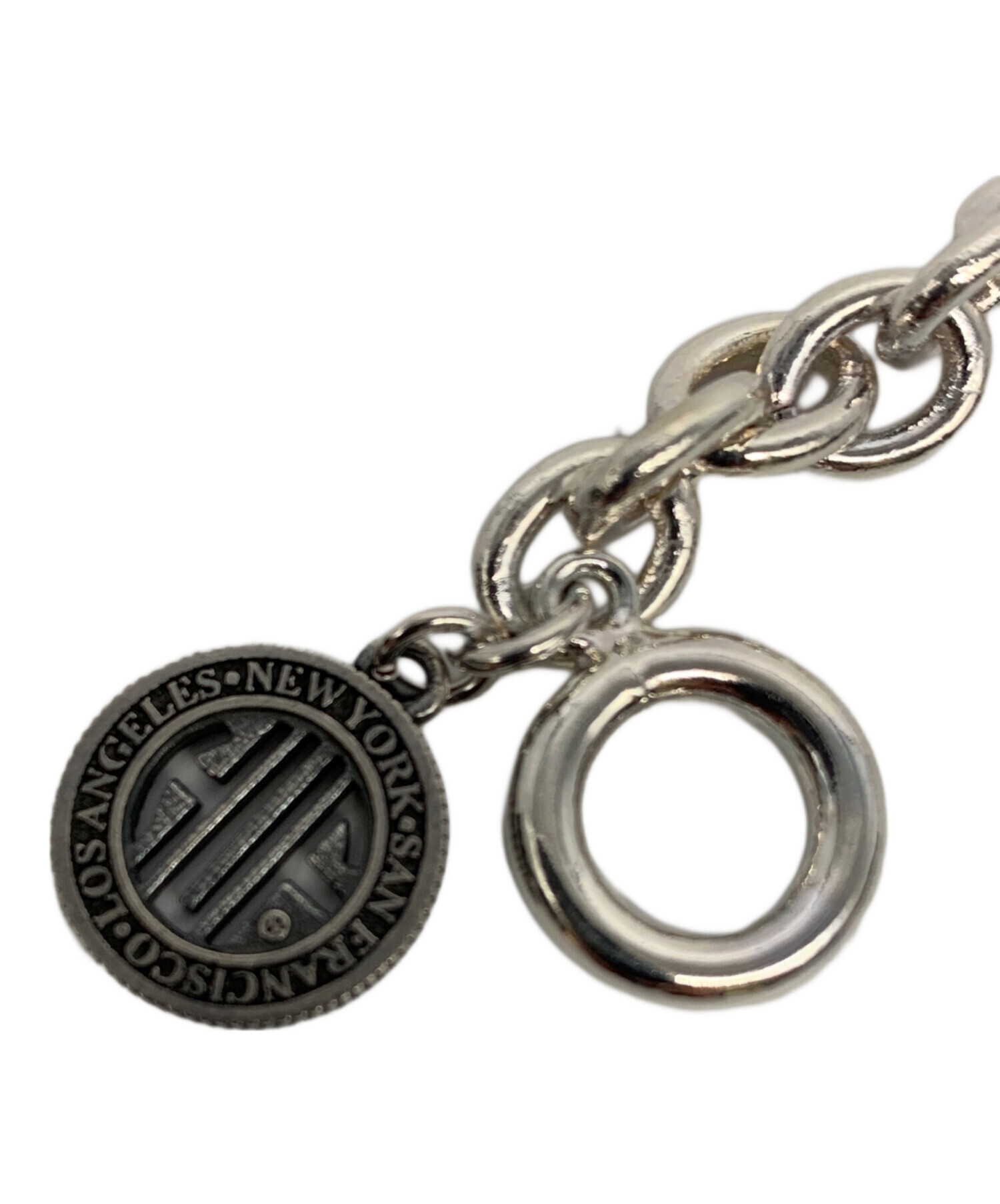 中古・古着通販】HUF (ハフ) REGIONAL BRACELET SILVER｜ブランド 