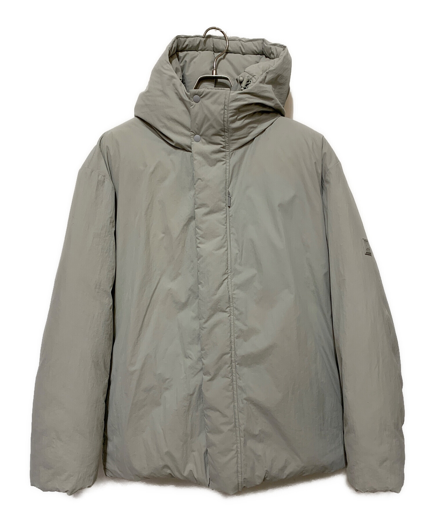 中古・古着通販】GAP (ギャップ) ナイロンパファージャケット グレー 