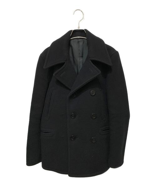 中古・古着通販】WACKO MARIA (ワコマリア) メルトンPコート ブラック