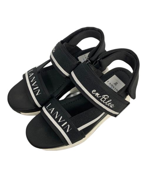 LANVAN プラットフォームサンダル　新品未使用 ランバン コレクション LANVIN COLLECTION メッシュストラップ