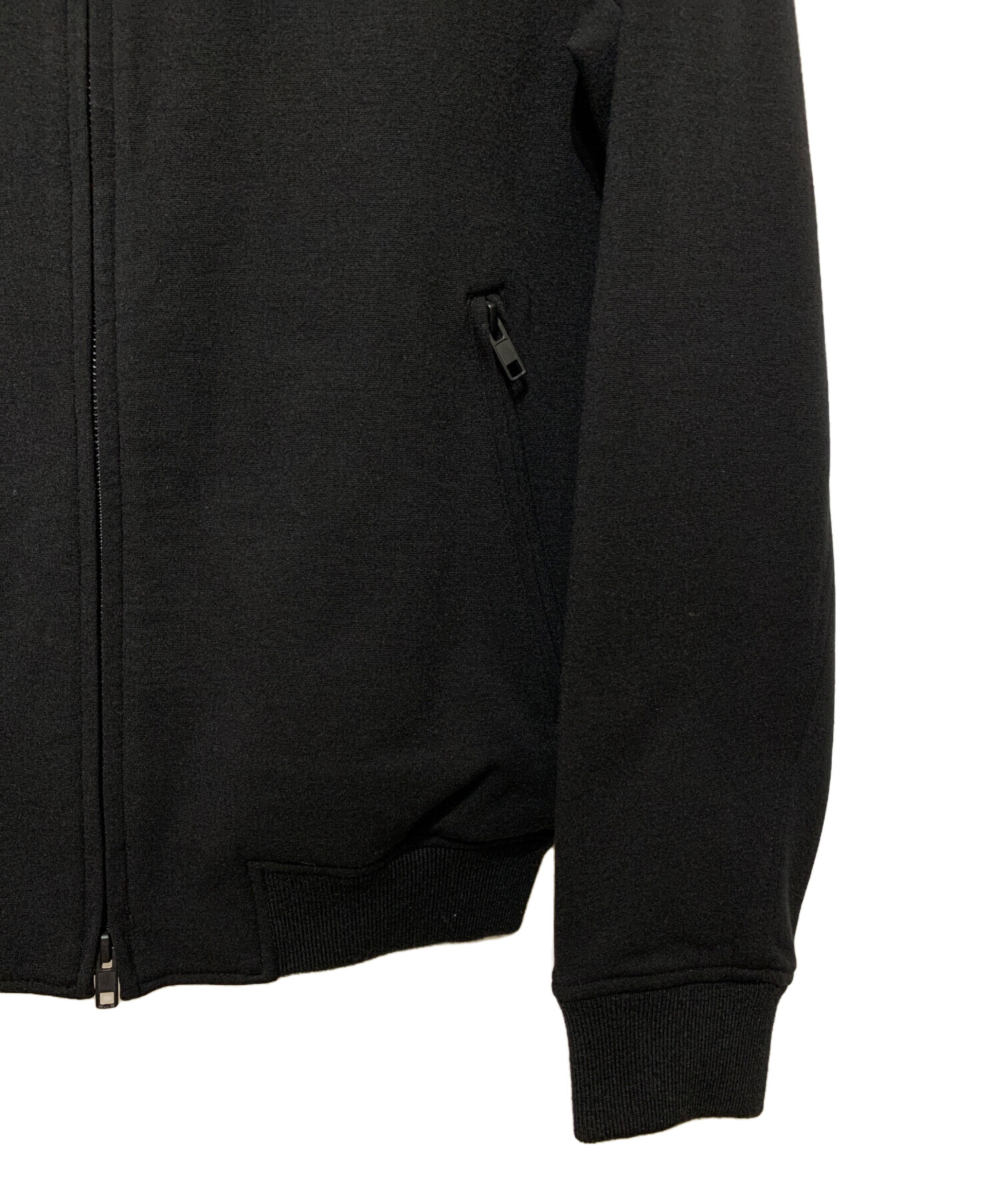 中古・古着通販】theory (セオリー) AIDEN UL ANRAP KNIT ブラック 