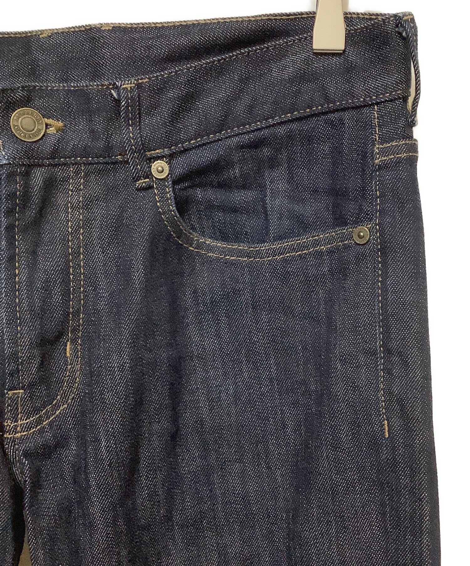 中古・古着通販】BURBERRY (バーバリー) デニムパンツ インディゴ