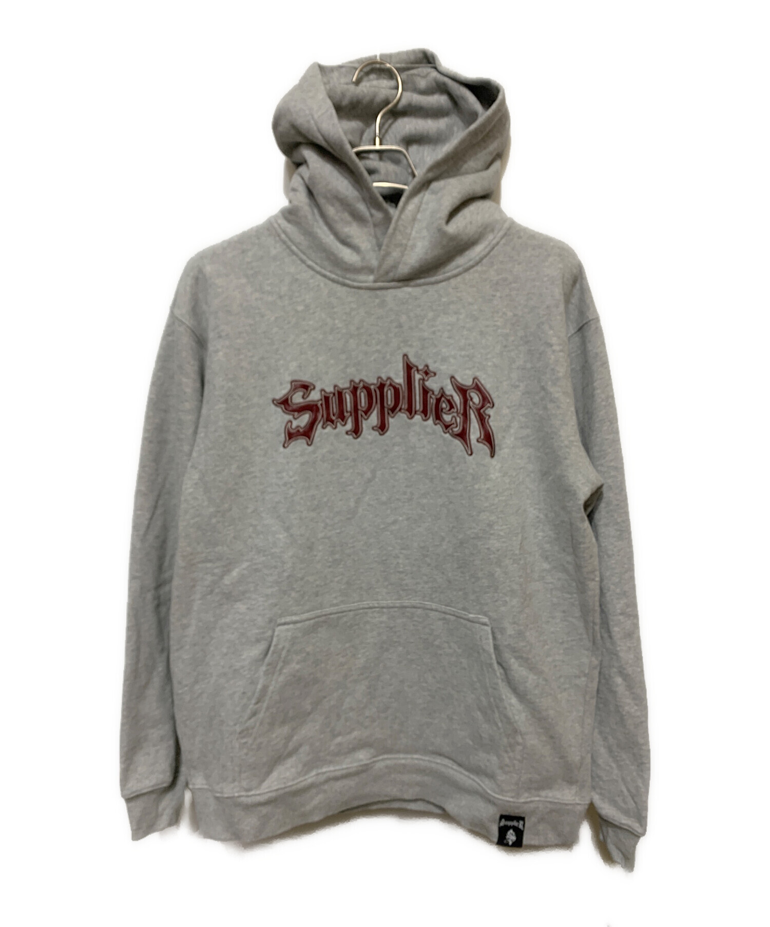 SUPPLIER グレー パーカー 中古・古着通販】SUPPLIER (サプライヤー) パーカー グレー サイズ:L