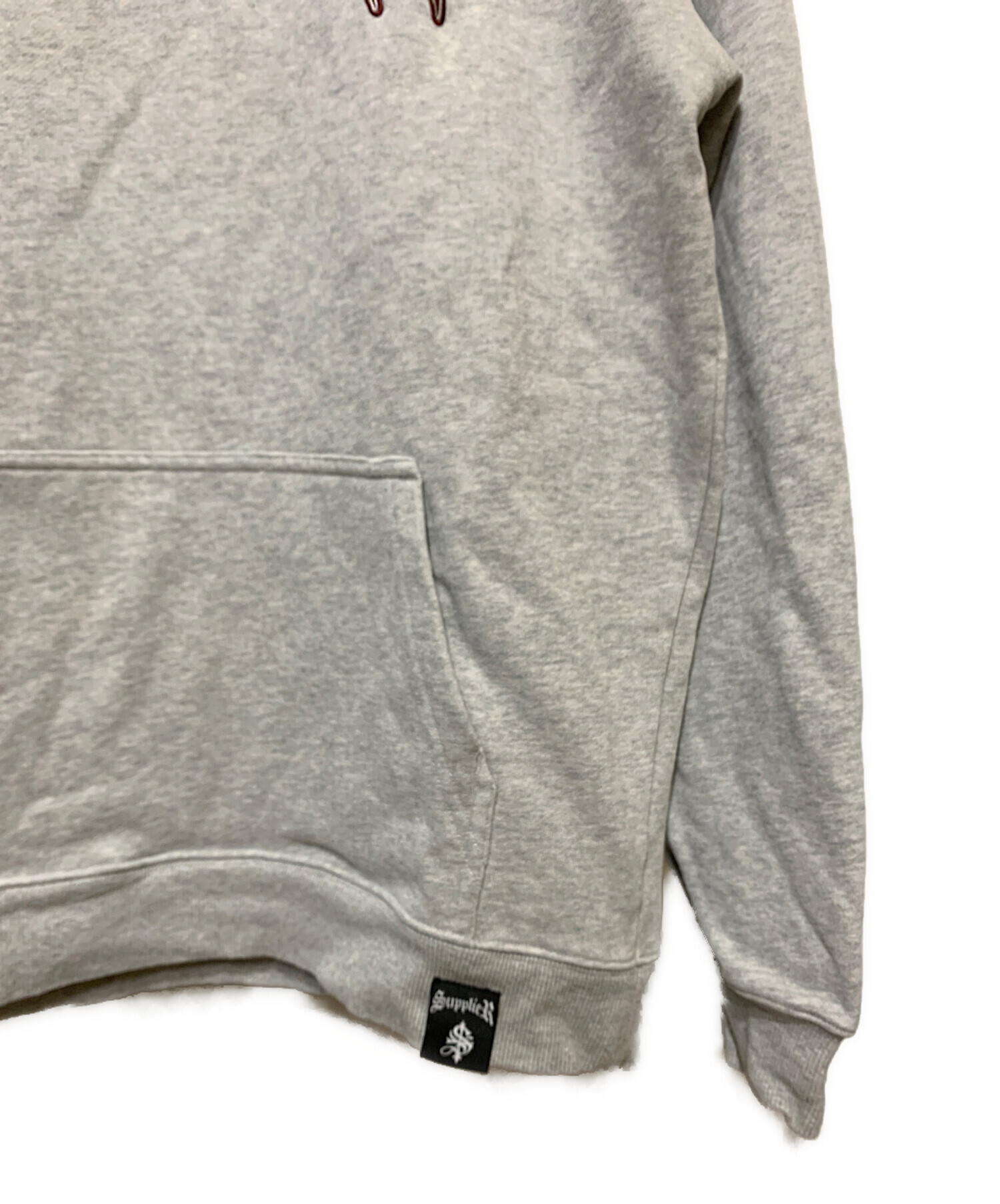 中古・古着通販】SUPPLIER (サプライヤー) パーカー グレー サイズ:L