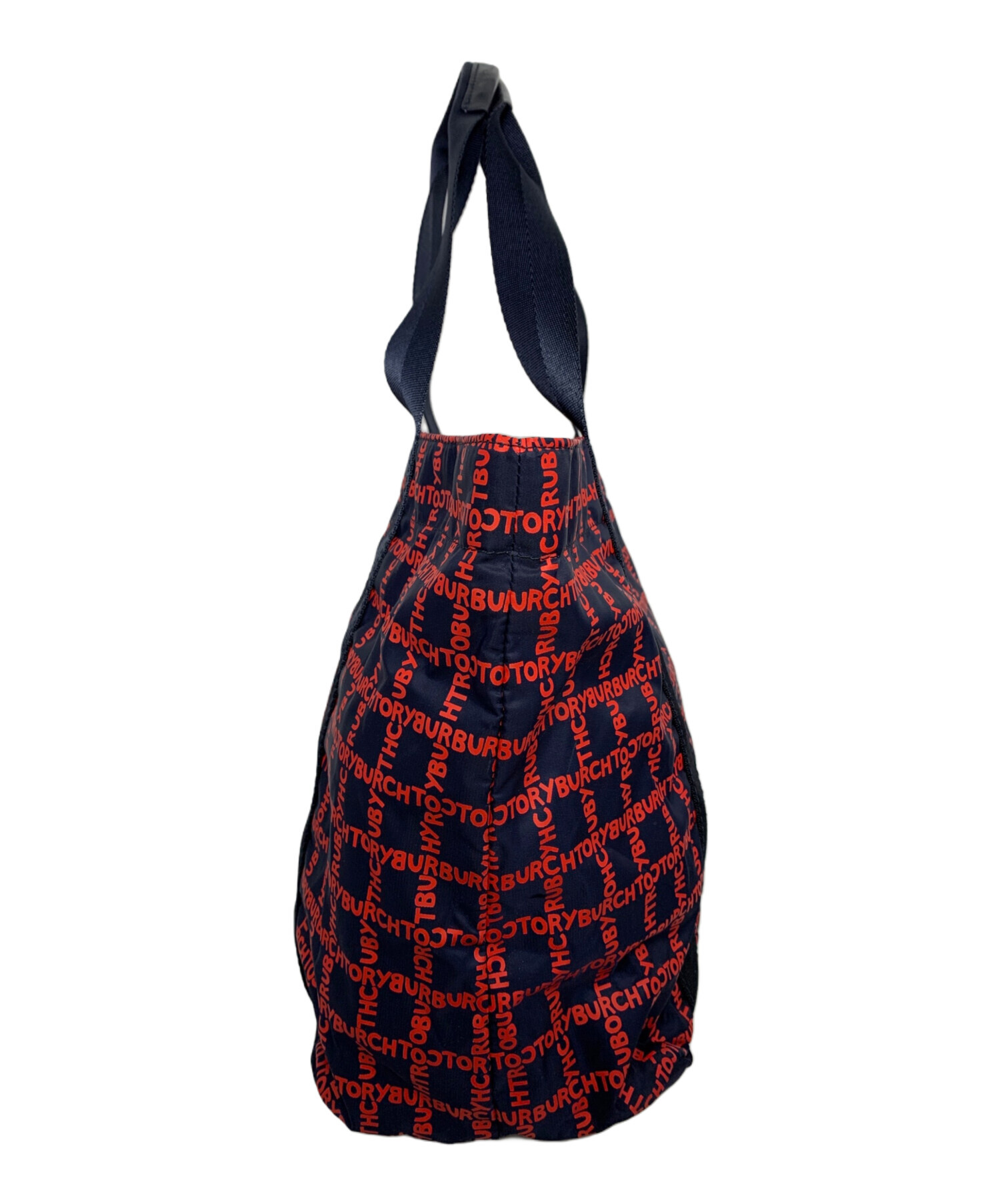 中古・古着通販】TORY BURCH (トリーバーチ) トートバッグ ネイビー 