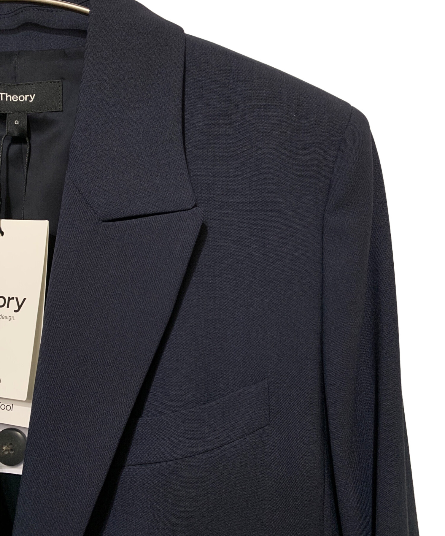 中古・古着通販】theory (セオリー) Traceable Wool Etiennette Blazer