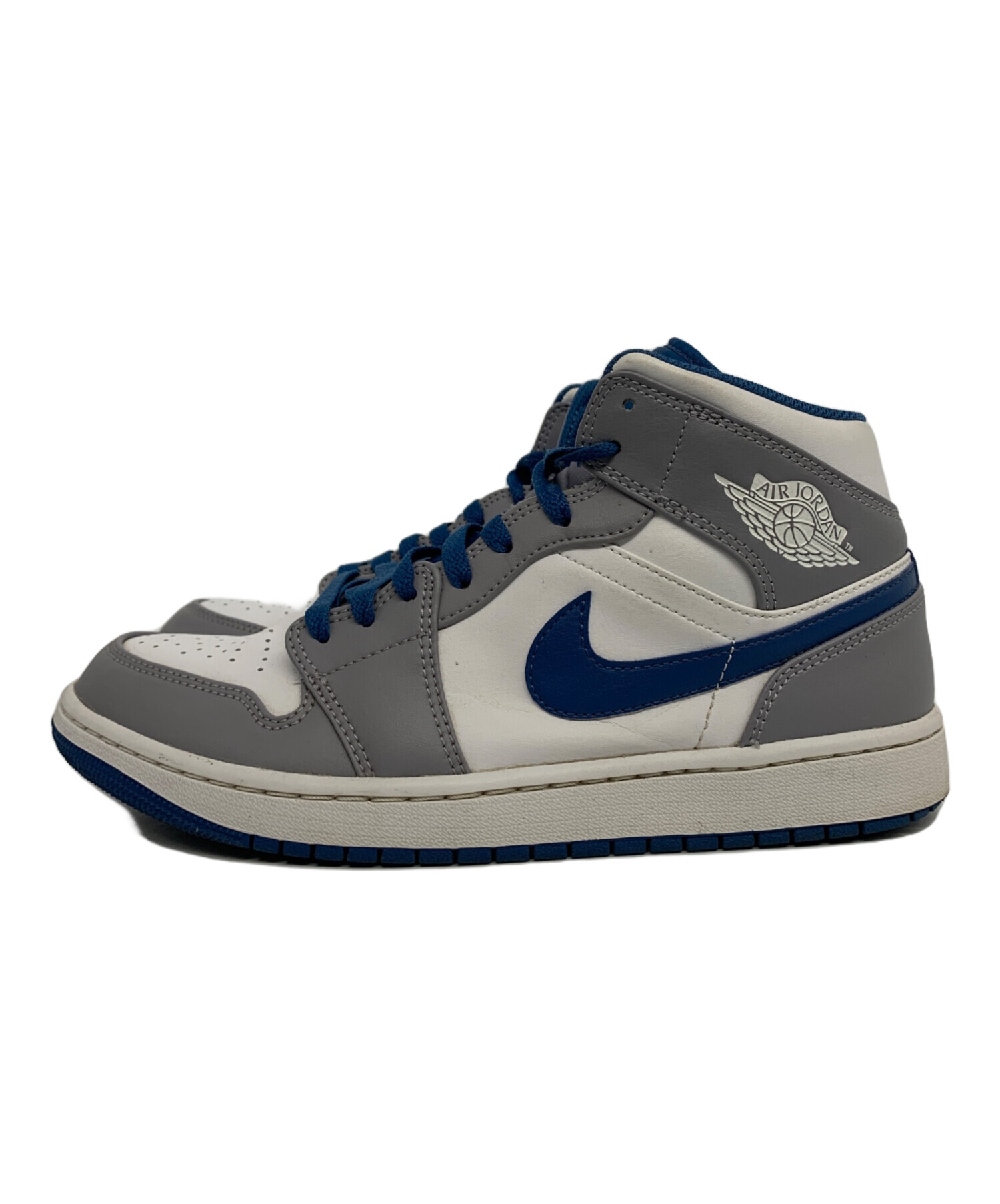 中古・古着通販】NIKE (ナイキ) AIR JORDAN1 Mid True Blue ブルー 