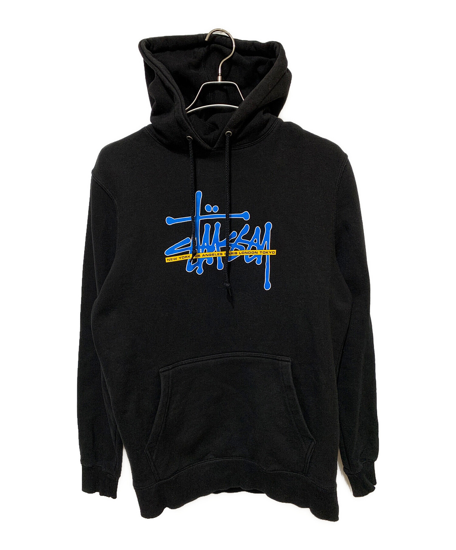 STUSSY - STUSSY 90S 紺タグ ネイビー フルジップパーカー SY21 L