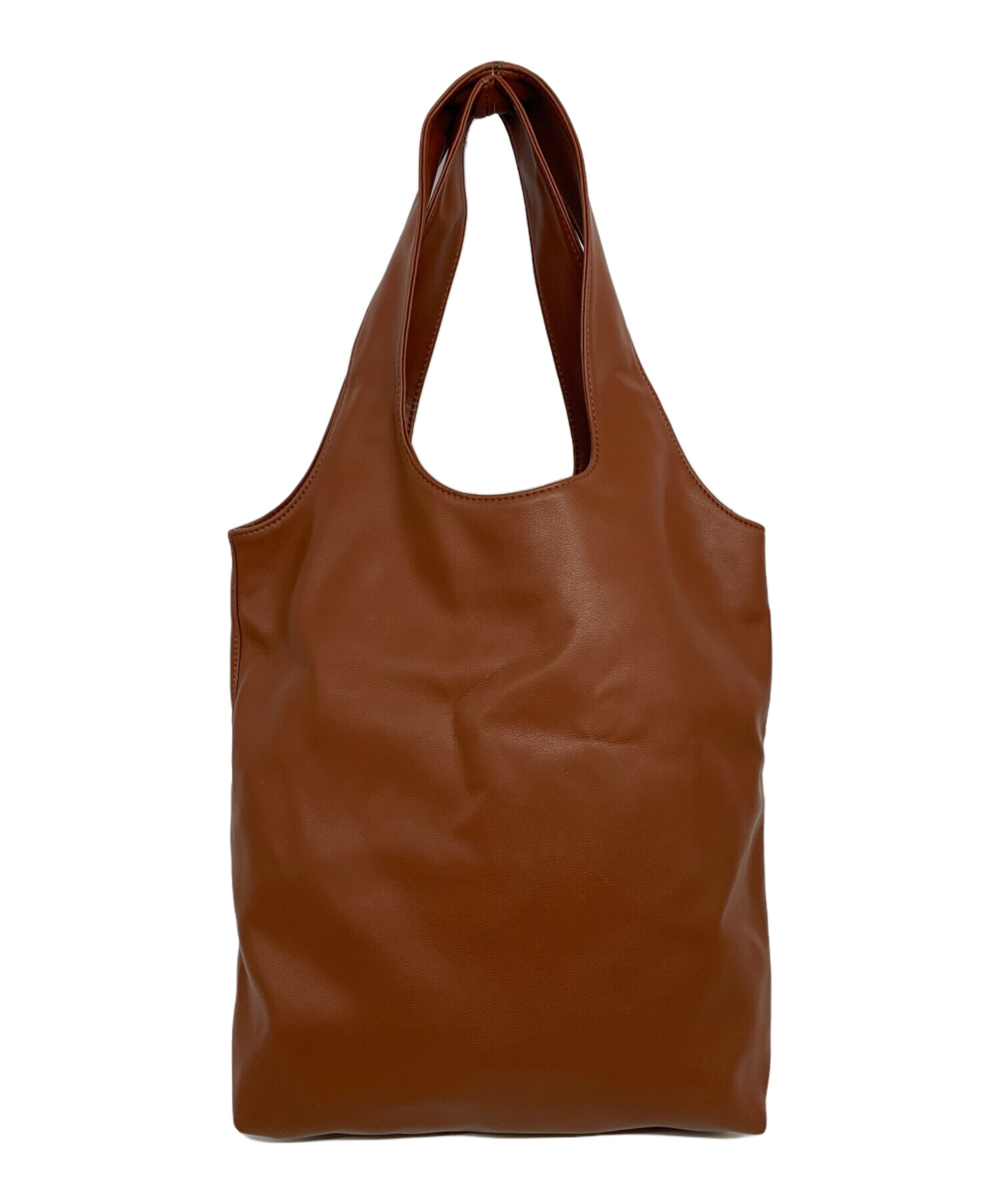 A.P.C. ブラウンレザートートバッグ A.P.C. ブラウン レザートートバッグ