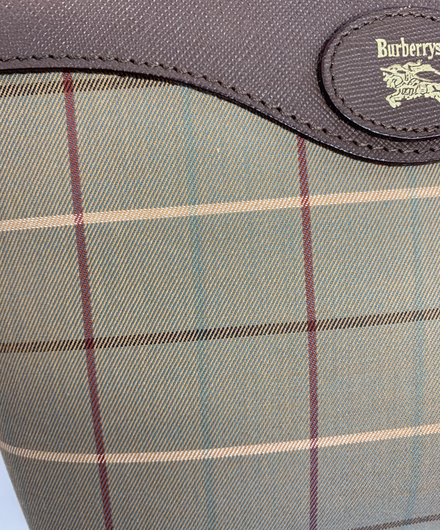 中古・古着通販】Burberry's (バーバリーズ) ポーチ ブラウン 中古・古着通販】Burberry's (バーバリーズ) ポーチ ブラウン