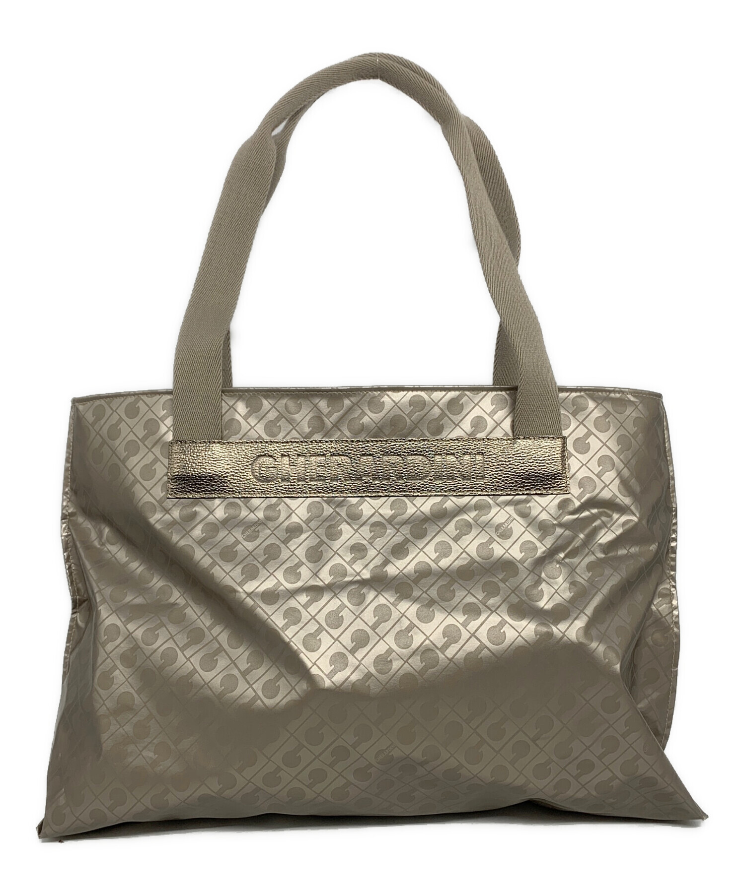 ゲラルディーニ ベージュトートバッグ