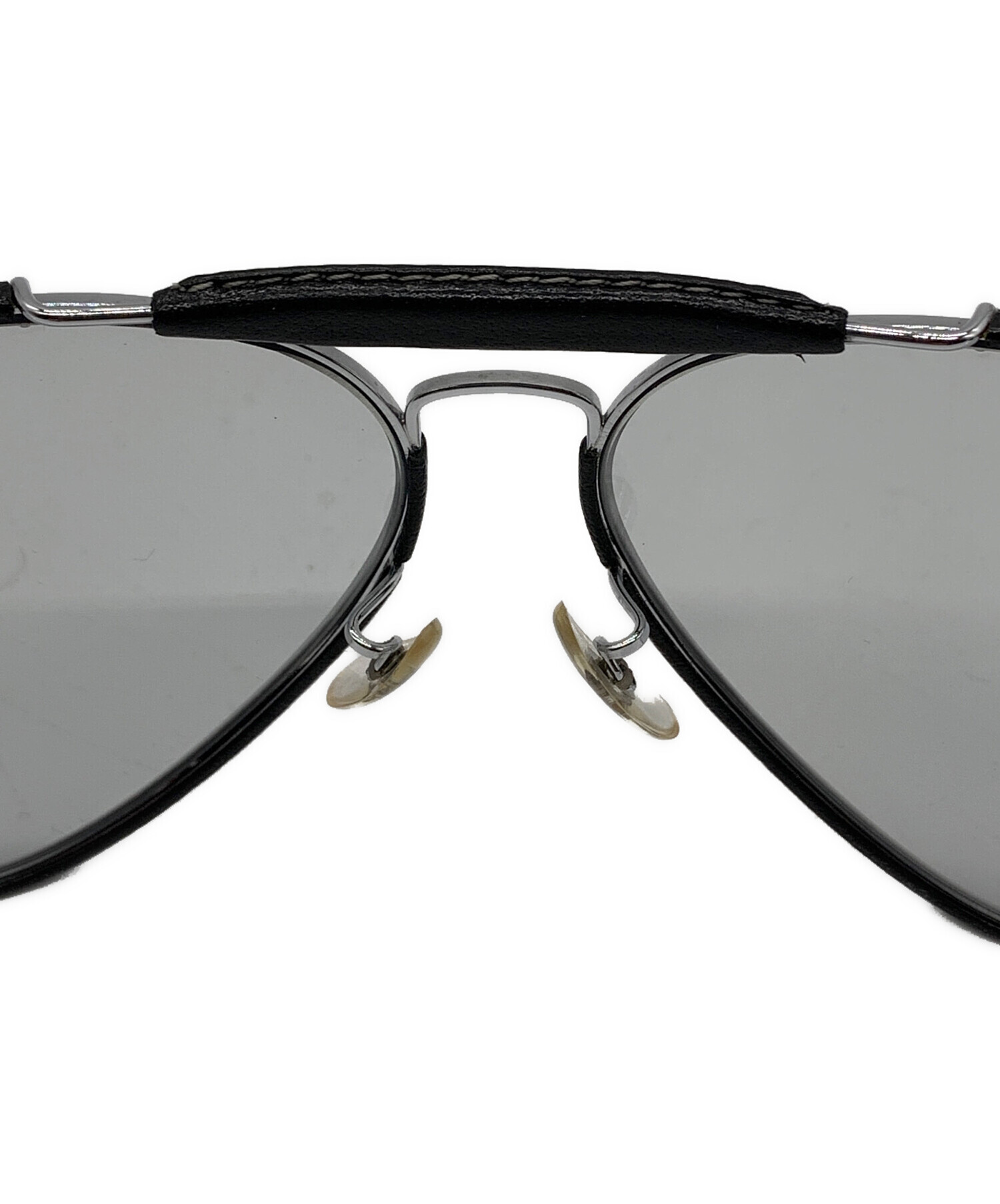 【中古】 レイバン アウトドアーズマン サングラス ブラック/グリーン Ray-Ban【質屋】 Ray-Ban - 【中古】 レイバン アウトドアーズマン サングラス ブラック